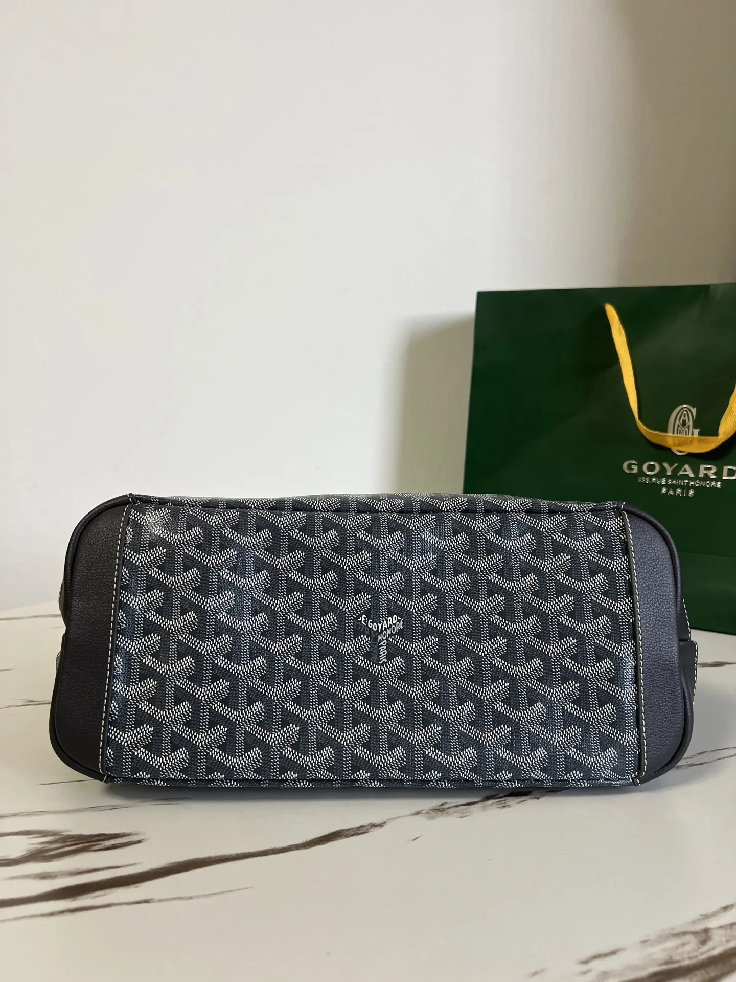 Goyard 灰色 牛皮 托特包 大容量托特款