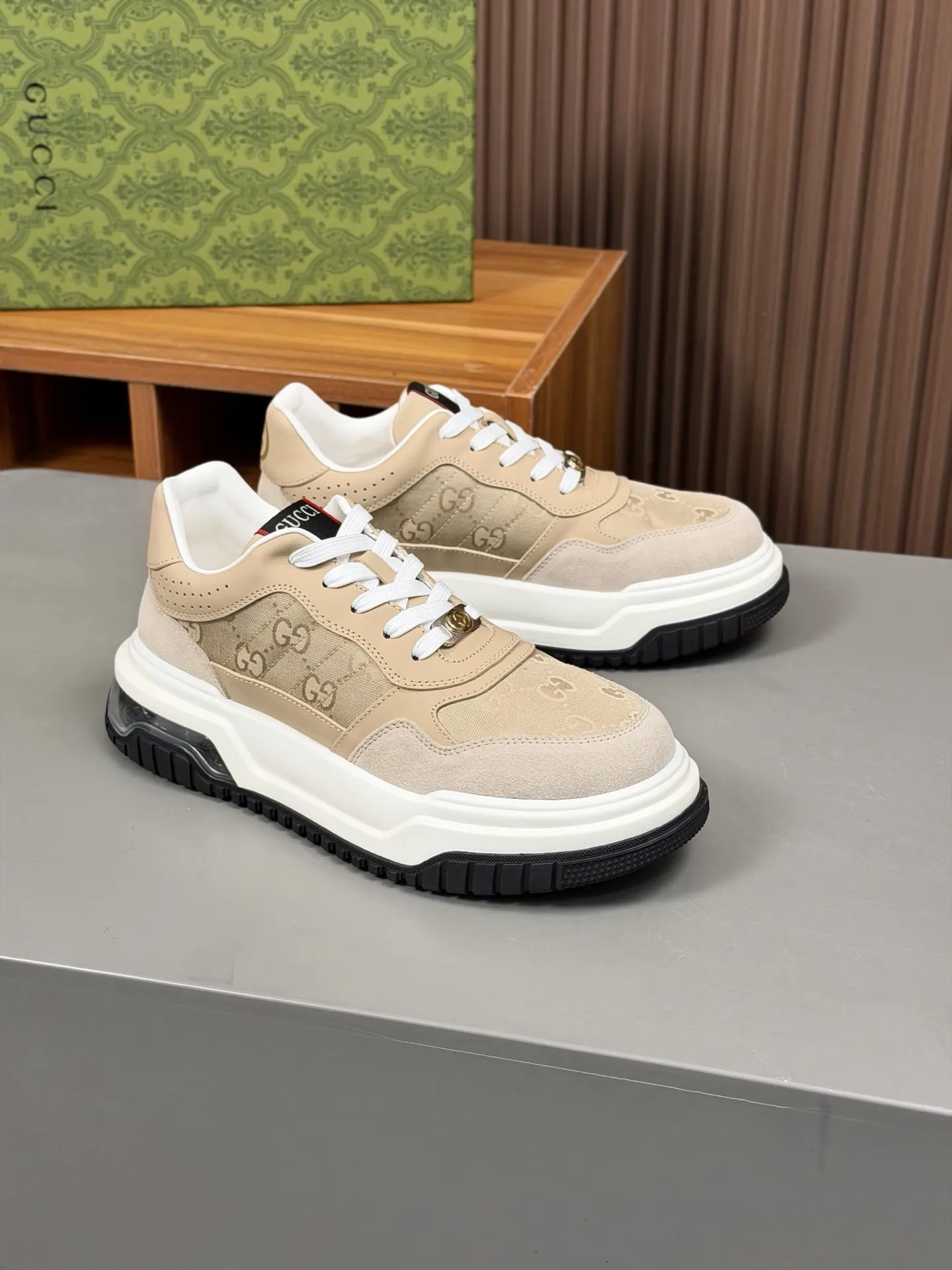 Gucci Logo休闲运动鞋