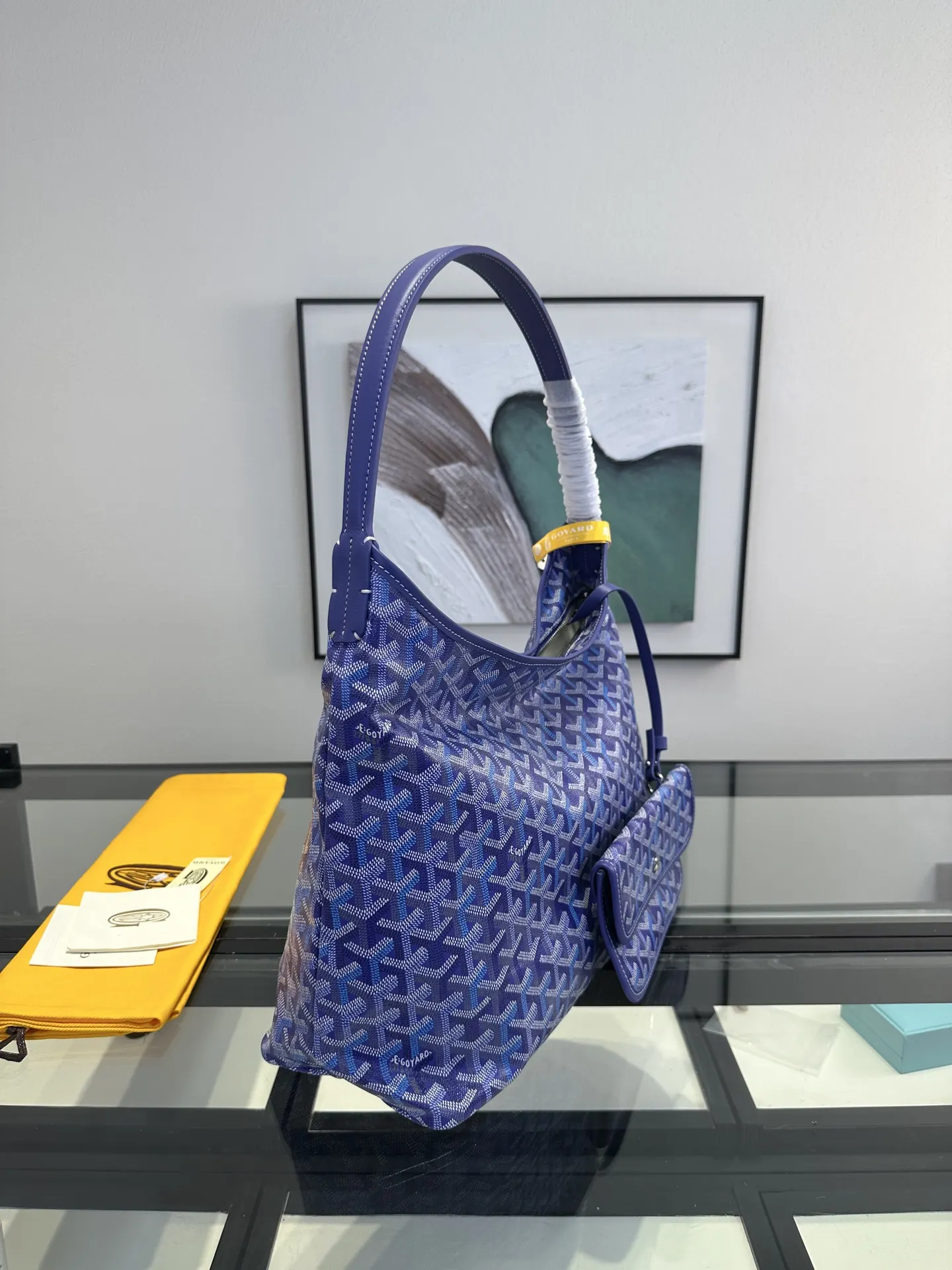 Goyard Hobo 老花 帆布 腋下包 复古腋下背款