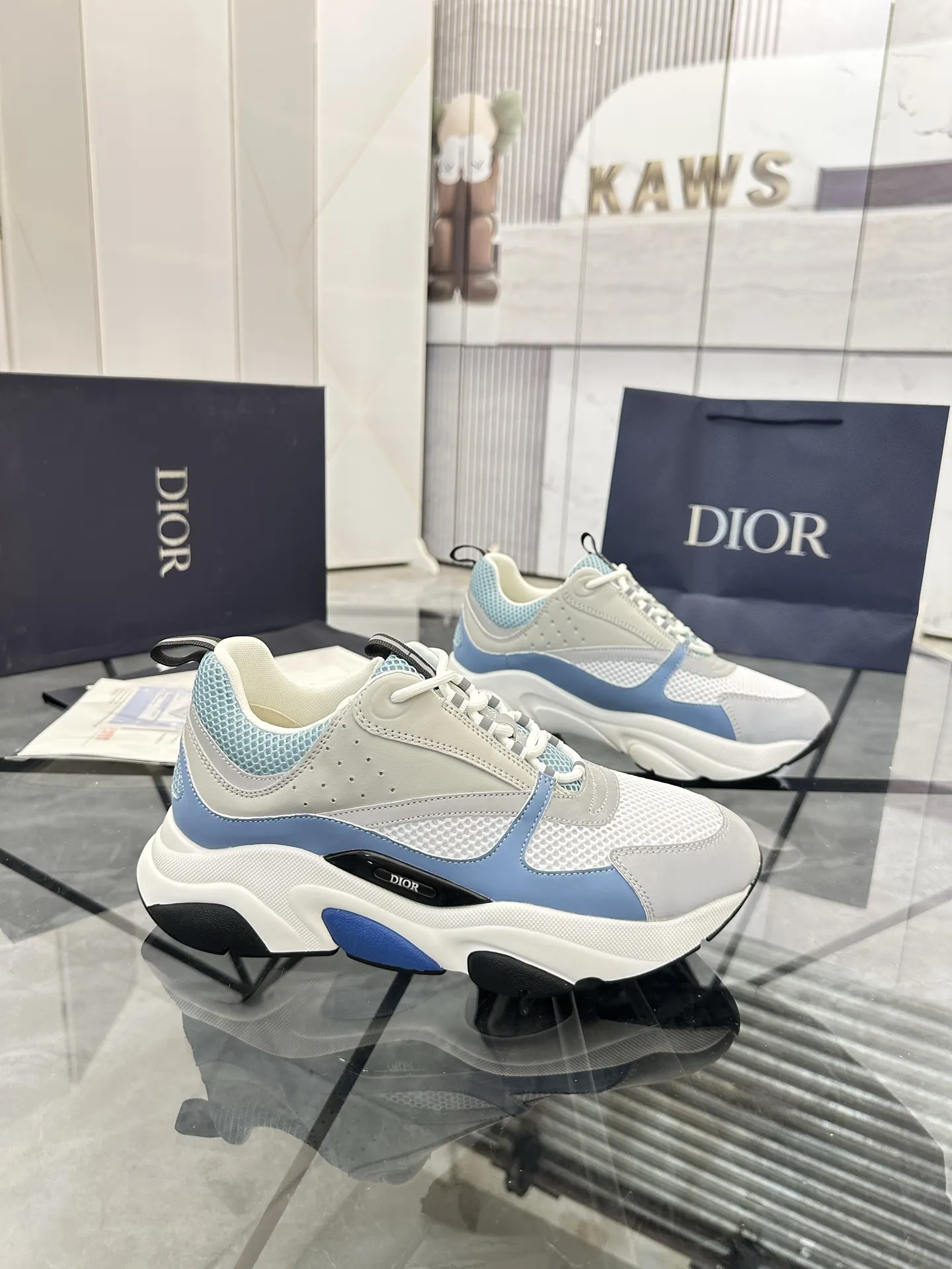 Dior B22 Cowhide Shoes Comfortable And Sneakers Image 3 Dior B22 Cowhide Shoes Comfortable And Sneakers Image 3
