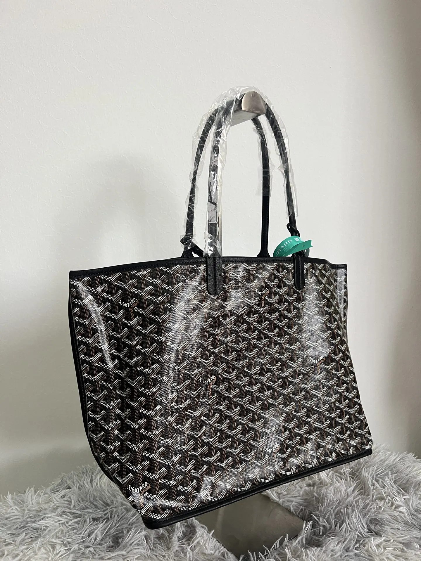 Goyard 黑色 牛皮 托特包 大容量托特款