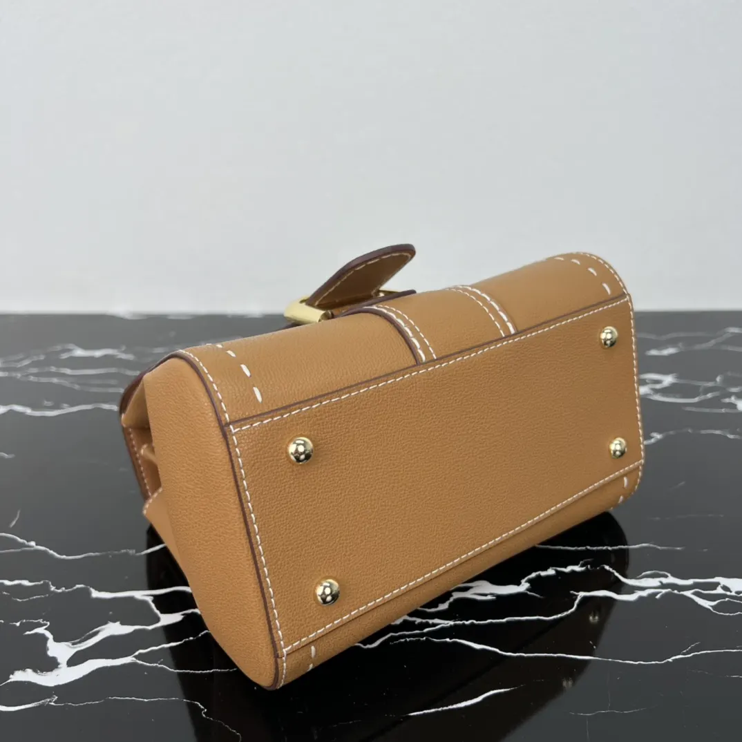 Louis Vuitton Top Handle Bag Commuter Leather