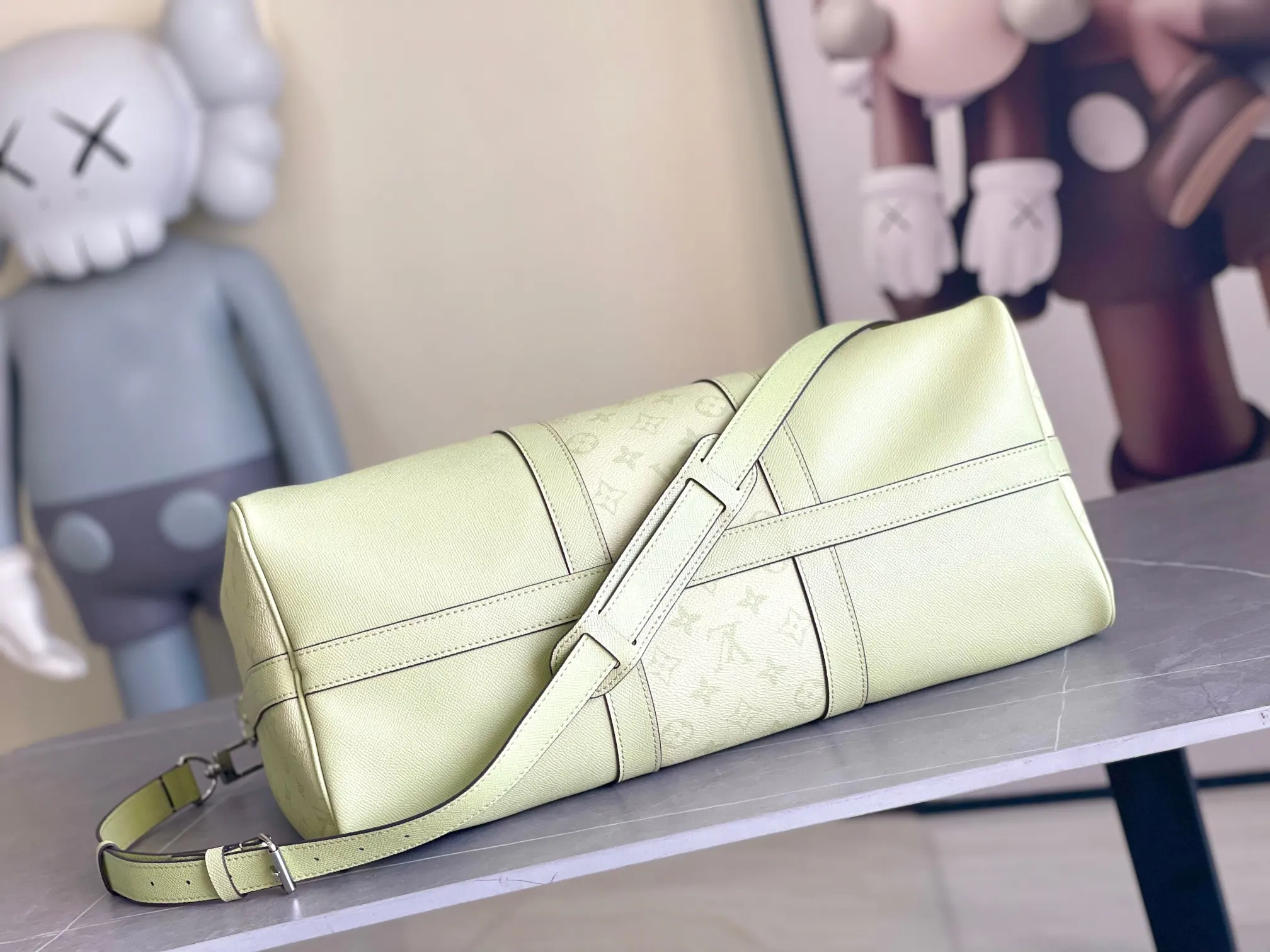 LV Keepall 牛皮 旅行袋 大容量旅行款