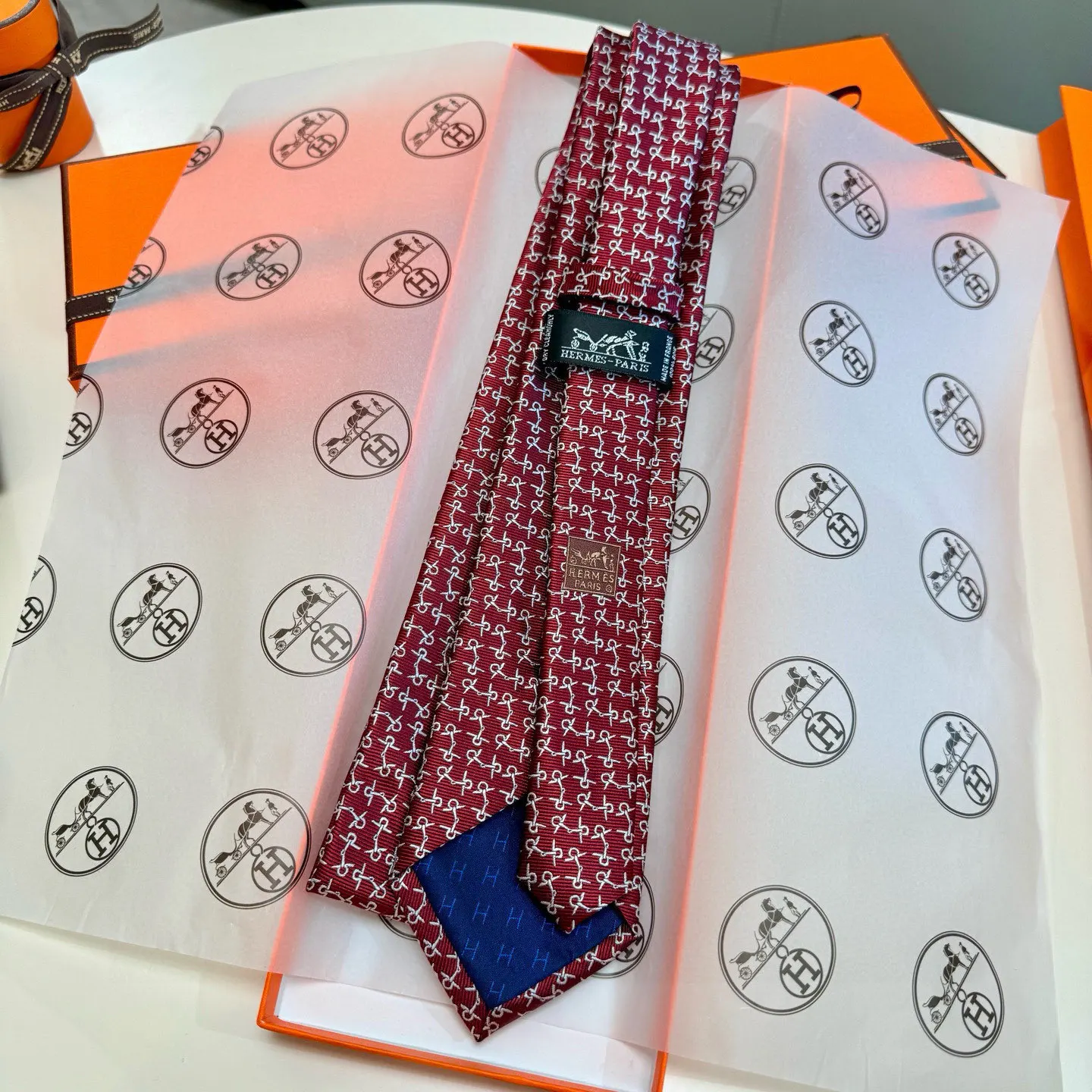 Hermès 领带 精致配饰