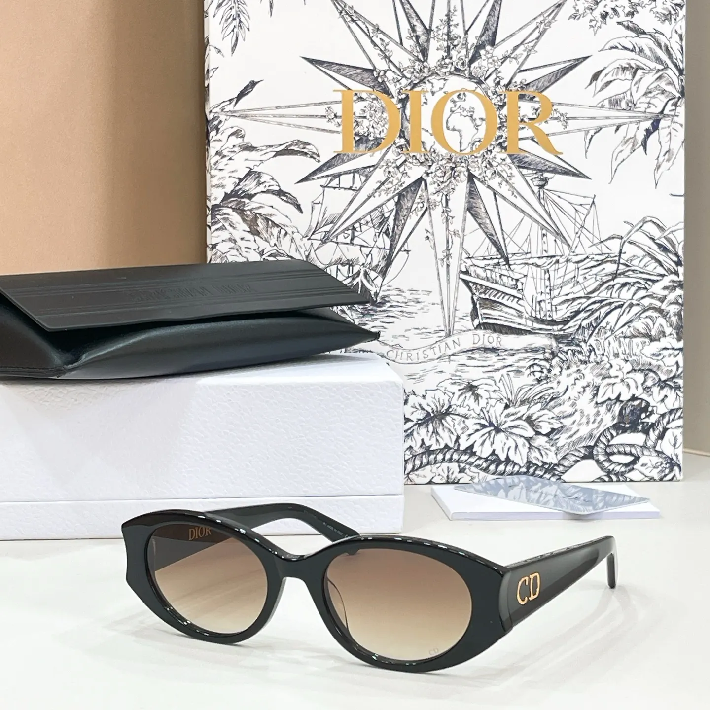 Dior 墨镜 時尚防晒 太陽鏡
