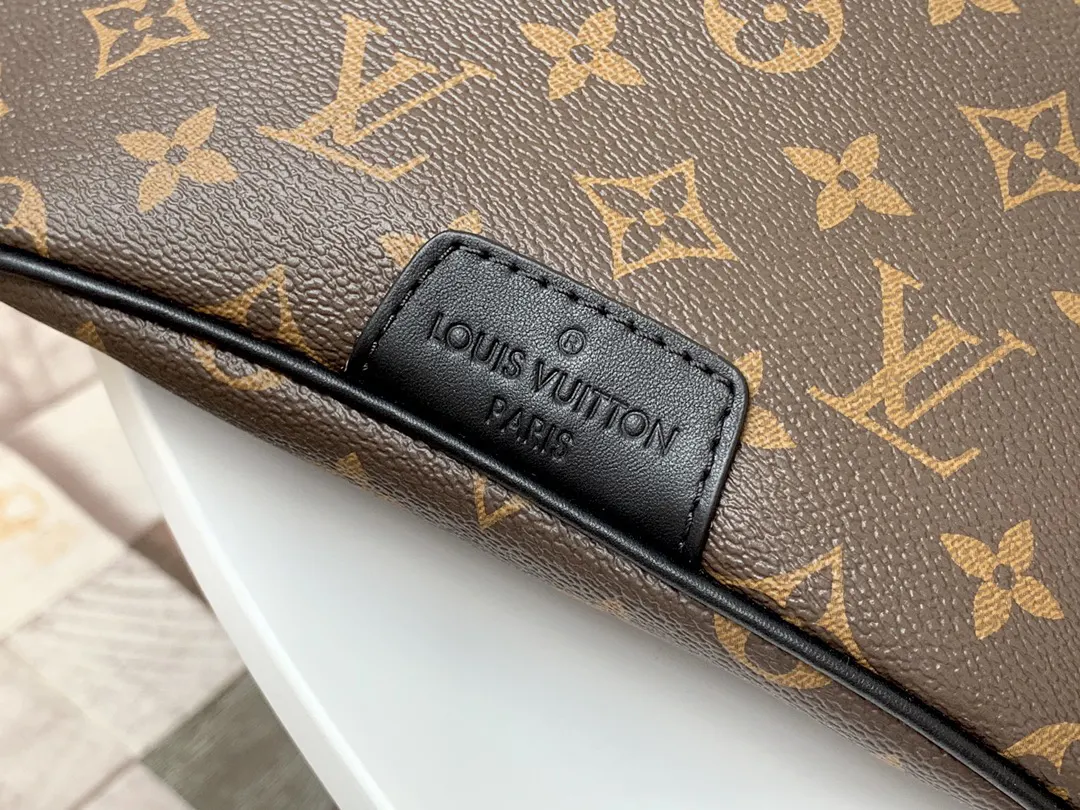 Monogram Belt Bag Casual Leather