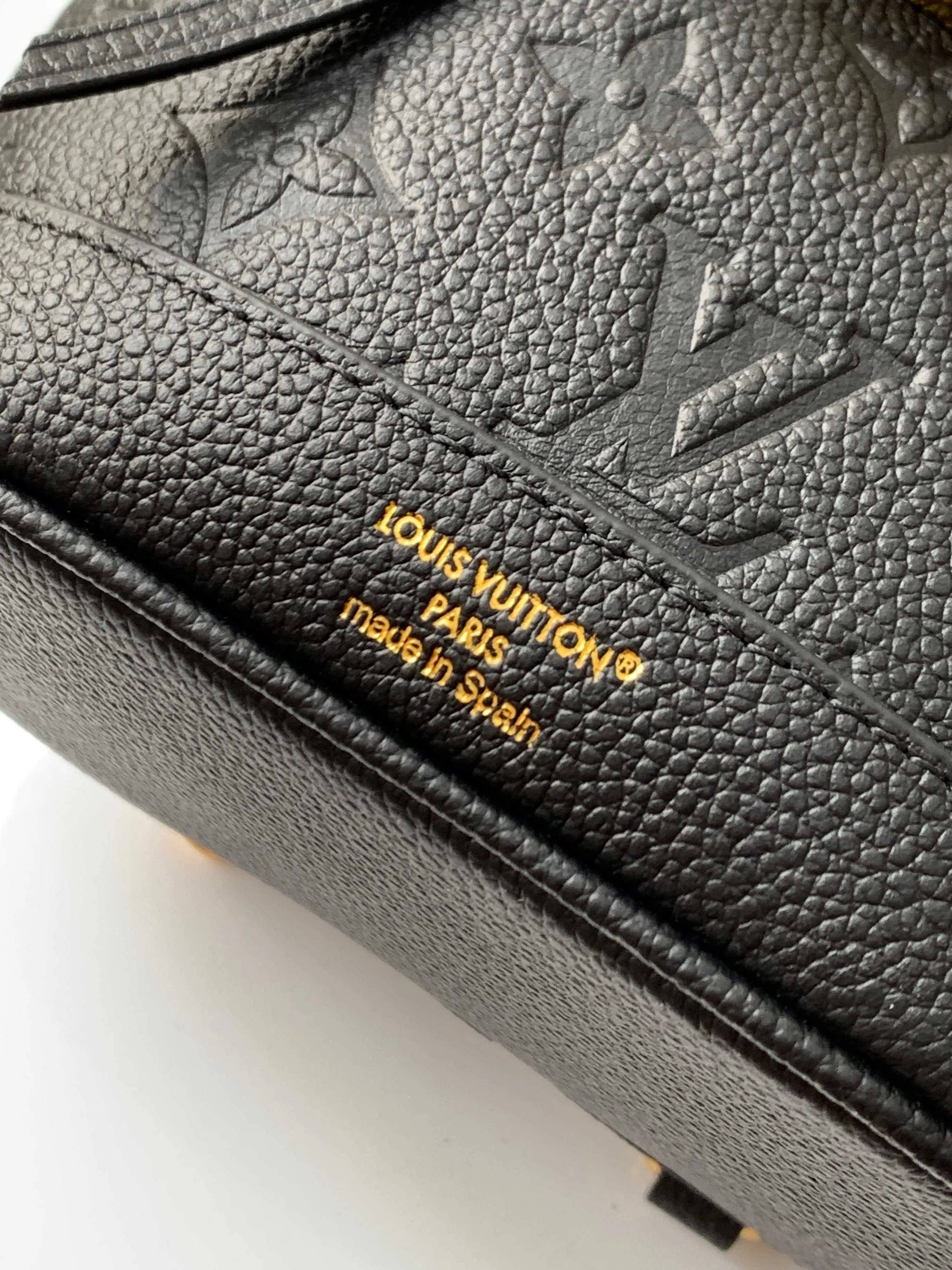 Black Chain Bag Leather