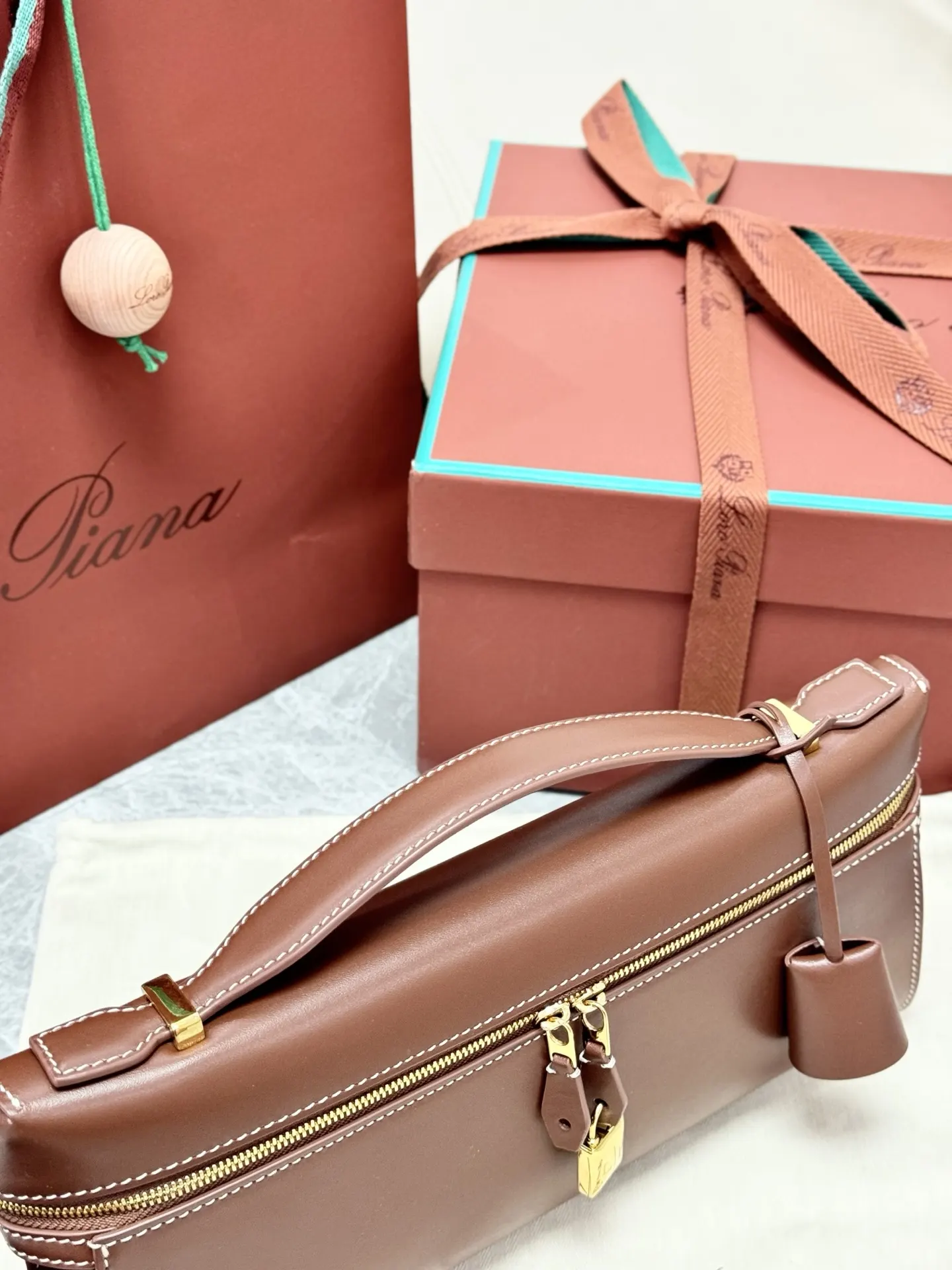 Brown Clutch Bag Leather Image 9 Brown Clutch Bag Leather Image 9