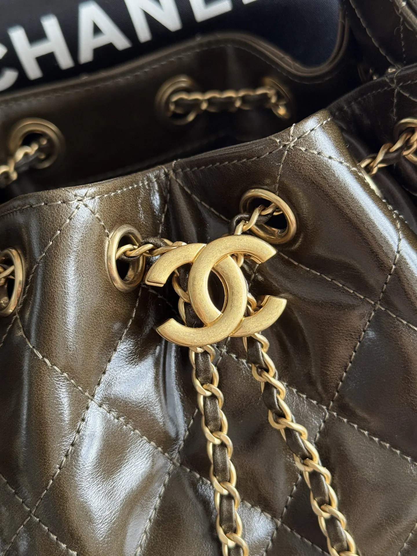 Hobo Shoulder Bag Vintage Leather