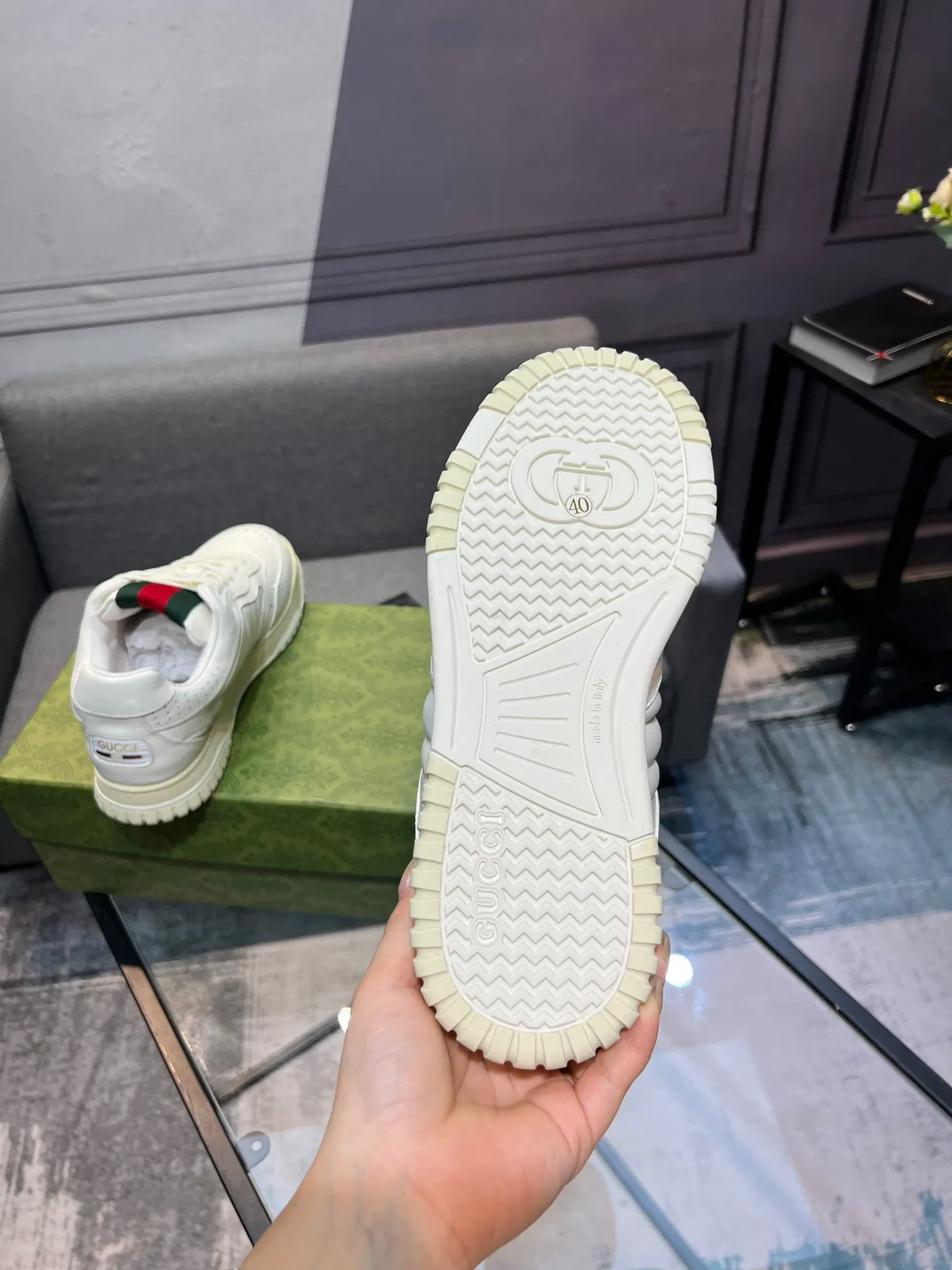 Gucci Logo Sneakers Image 6 Gucci Logo Sneakers Image 6