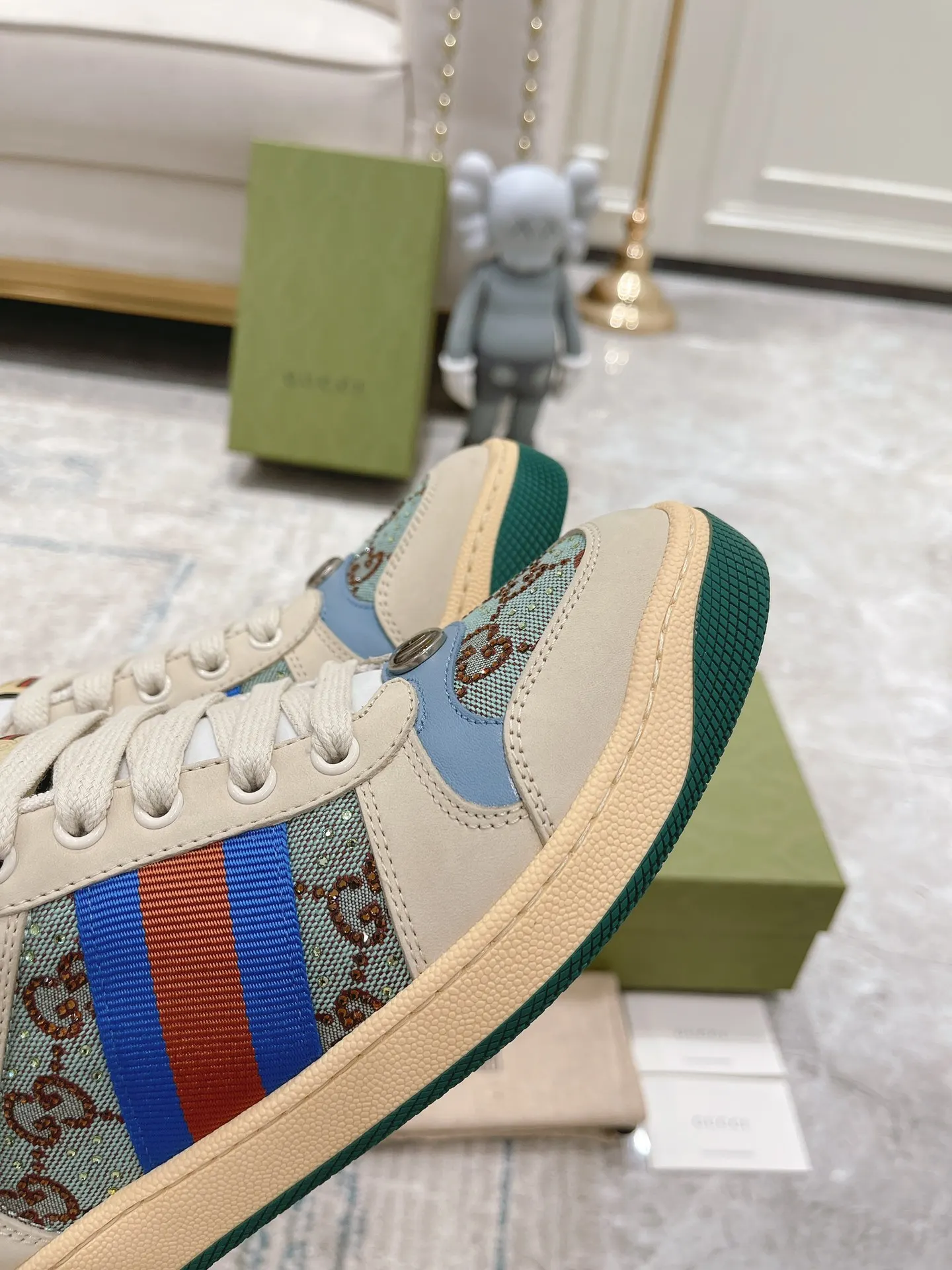 Gucci Logo休闲运动鞋