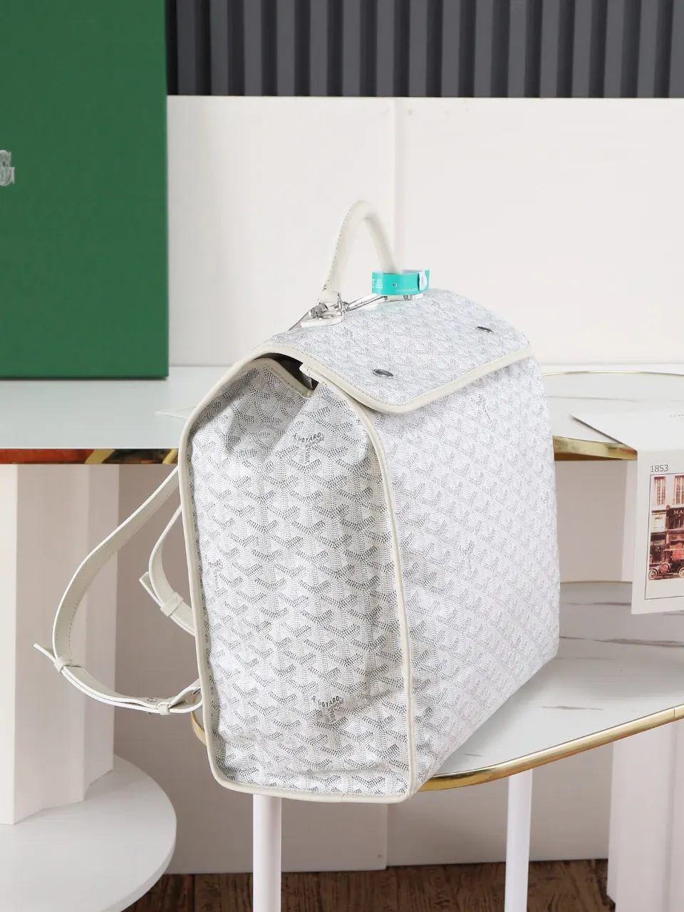 Goyard White Backpack
