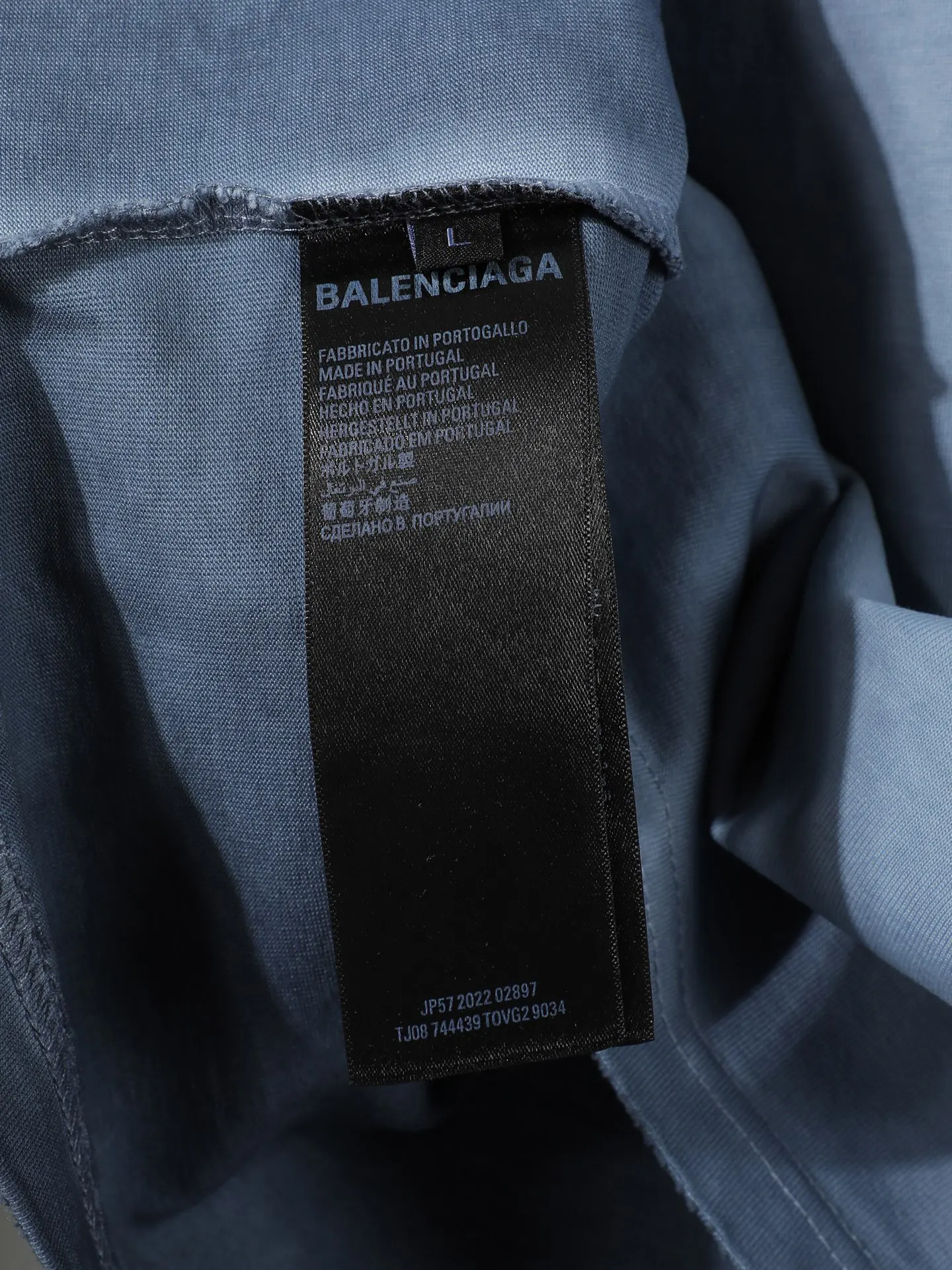 Balenciaga 26Ss Logo Letter Short Sleeve T-Shirt Street