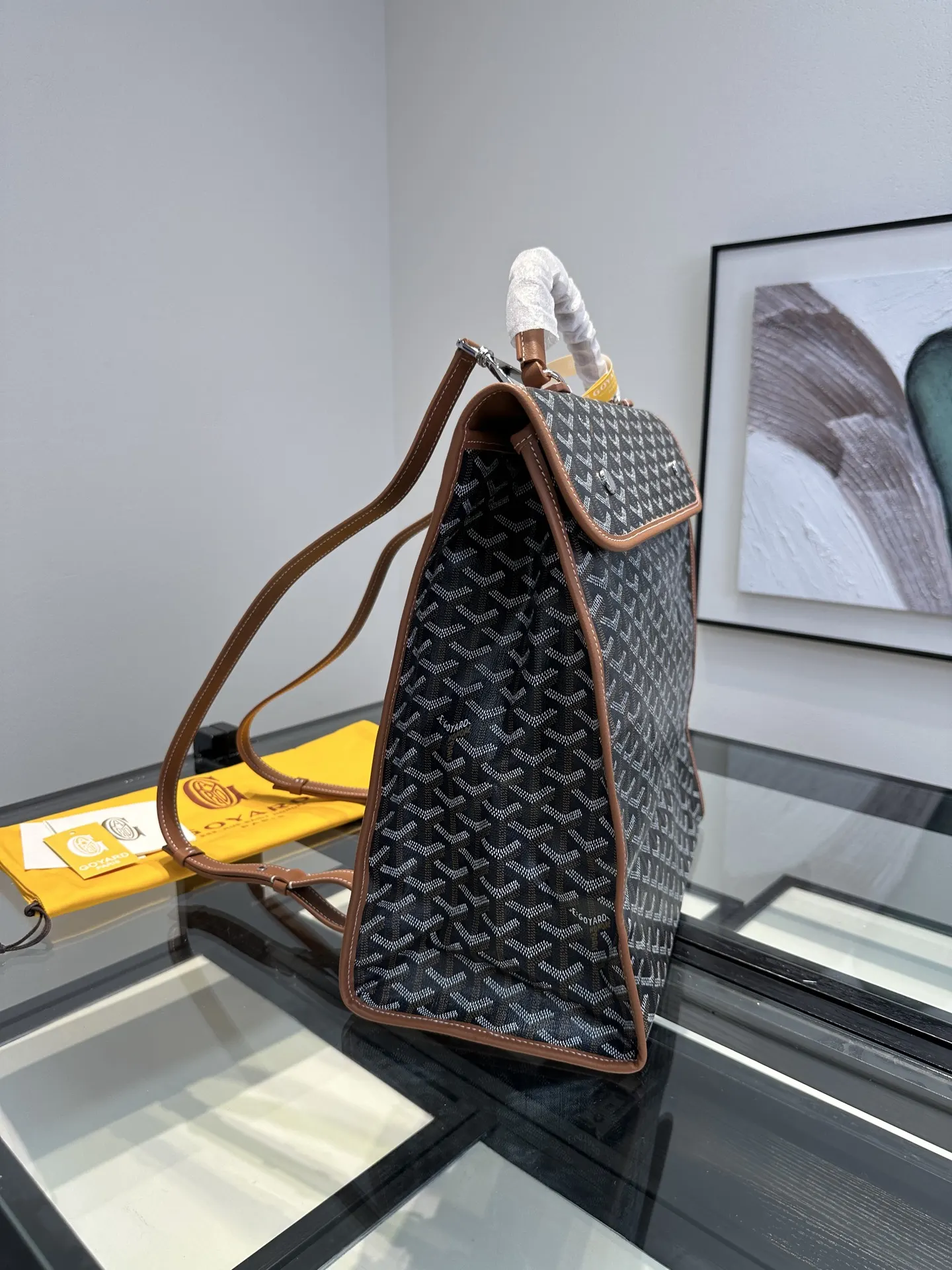 Goyard 棕色 外出旅行时请一定记得带上 Saint Léger 因 旅行袋 大容量旅行款
