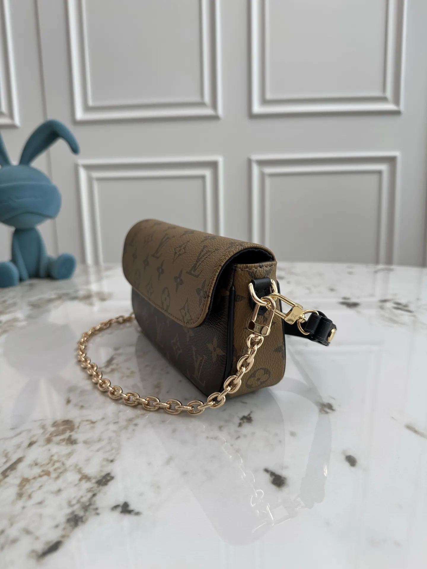 Louis Vuitton M26587 棕色 Monogram 链条包