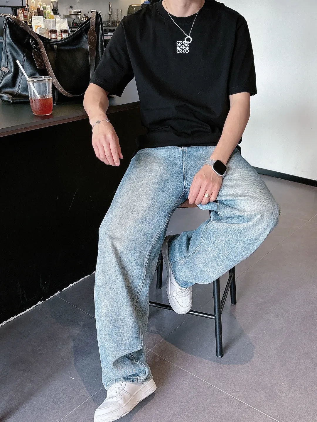 Prada T-Shirt Triangle Logo