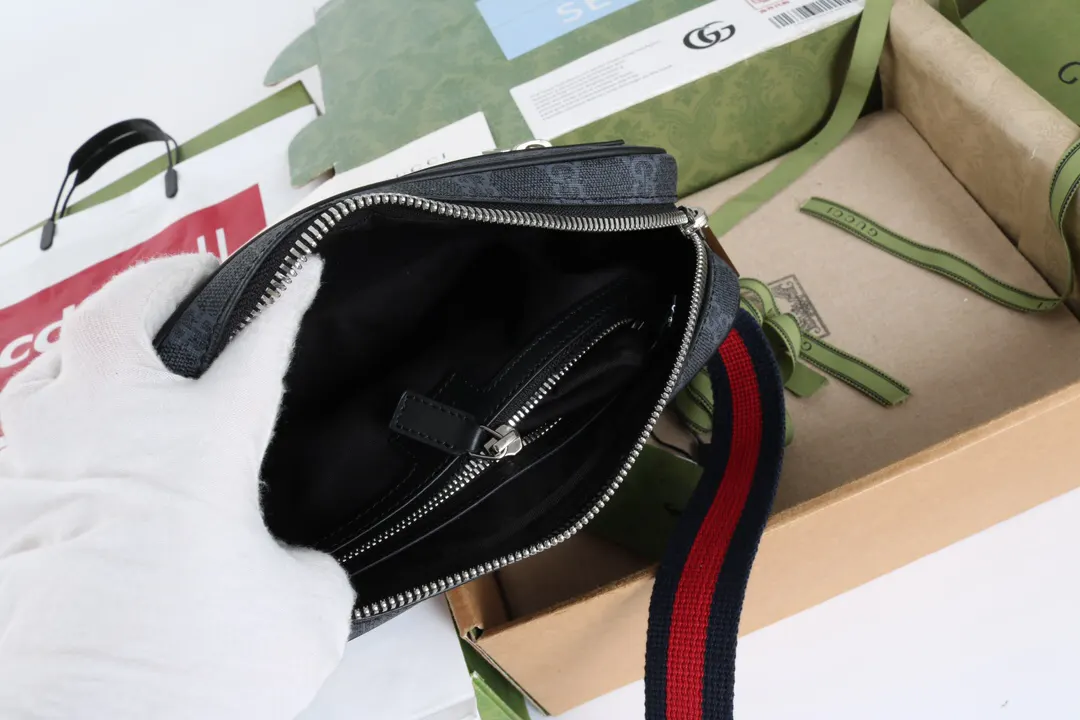 Black Belt Bag Casual Leather Image 12 Black Belt Bag Casual Leather Image 12