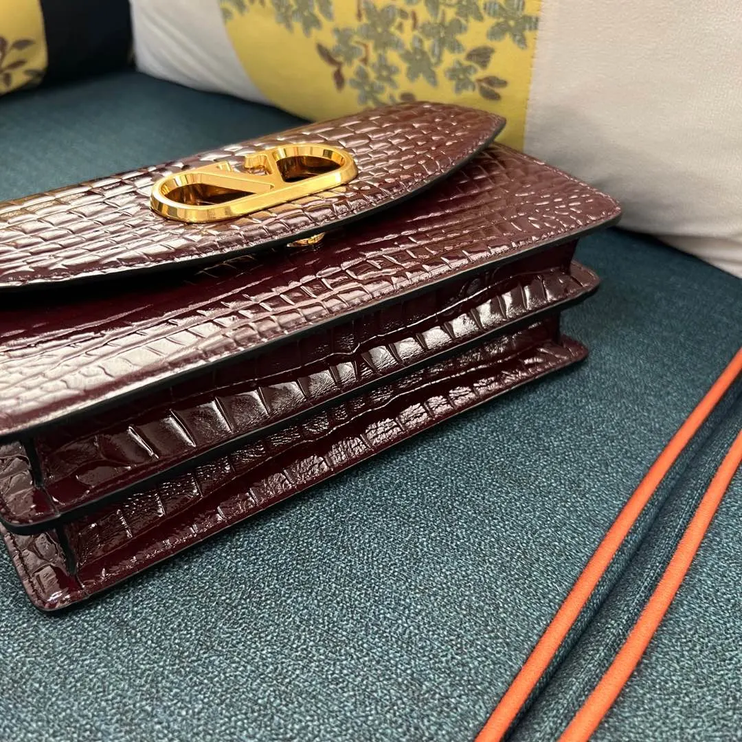 Gold Chain Bag Leather