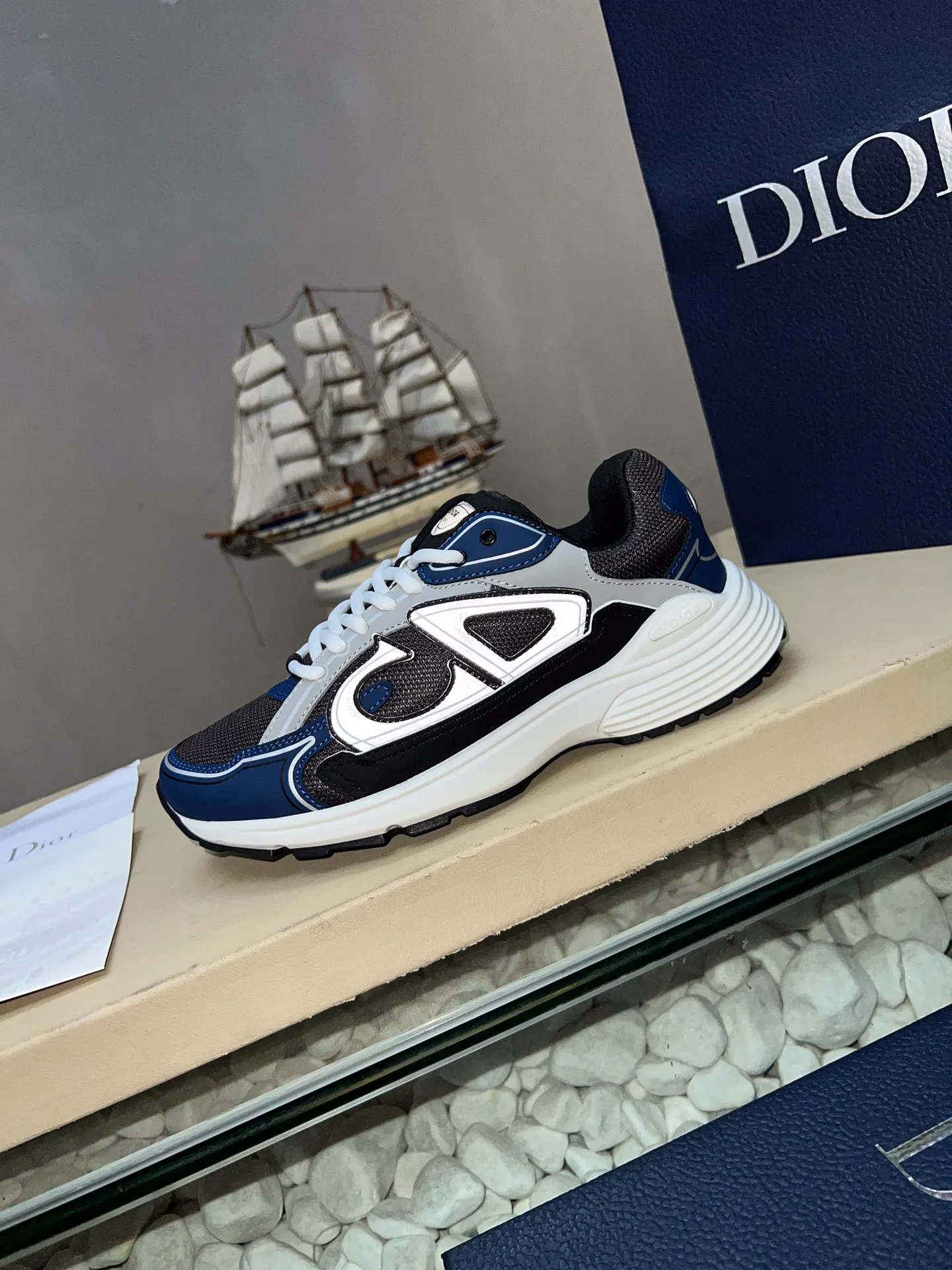 Dior B30 Black Sneakers Casual Versatile