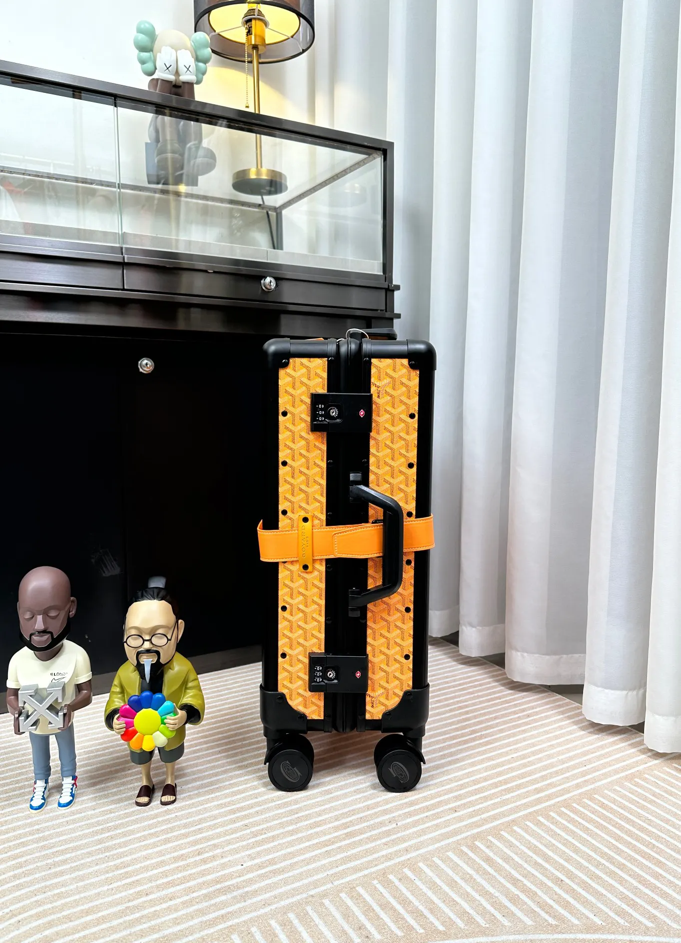 Goyard 戈雅 行李箱 拉杆箱 時尚新宠 復古形的 旅行拉杆款 輕便出行款