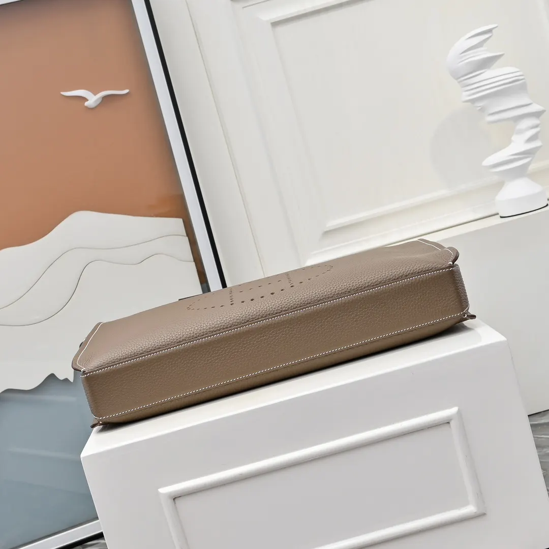 Hermes 牛皮 公文包 商务通勤款