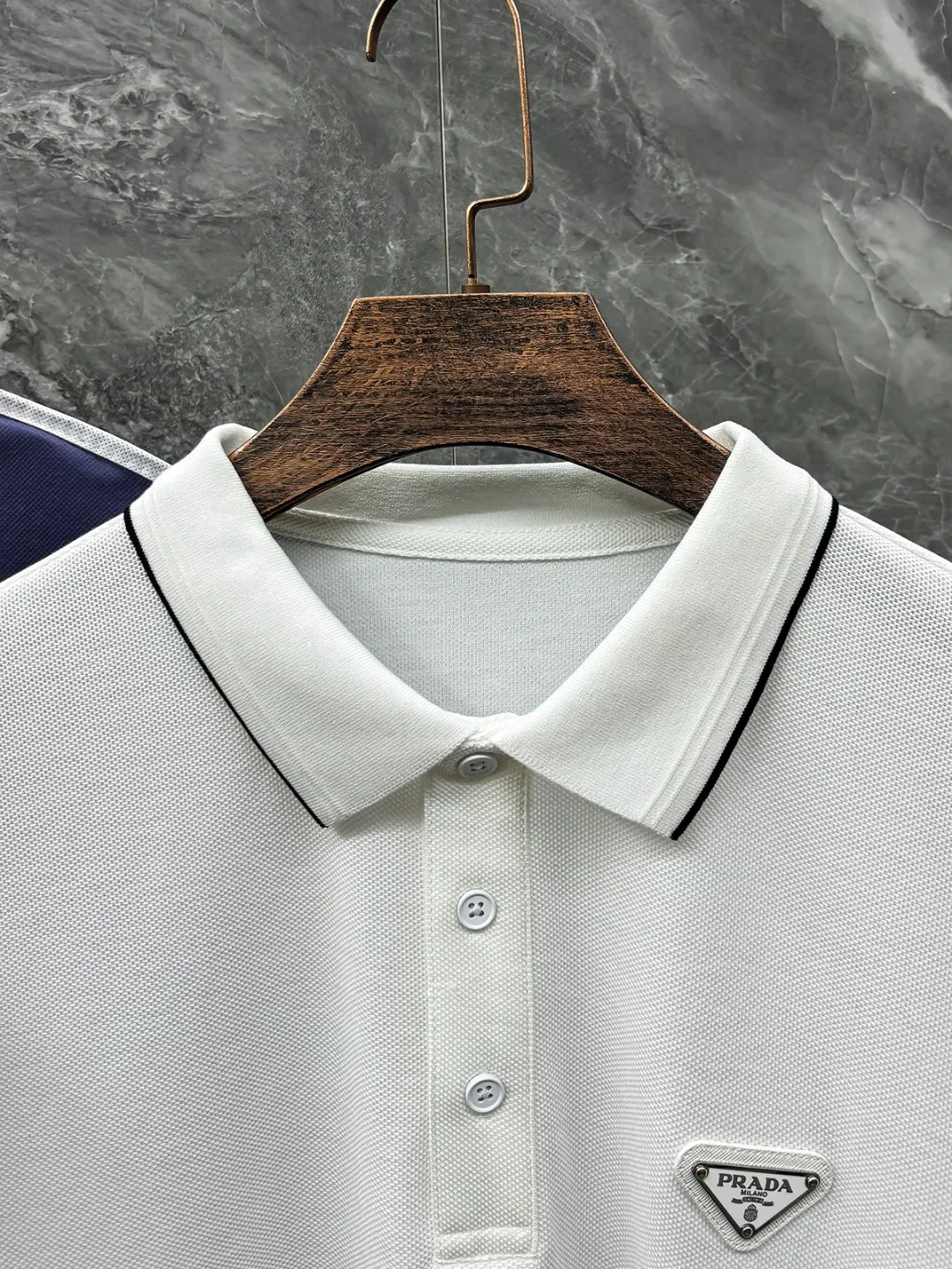 Prada 刺繡 Polo衫