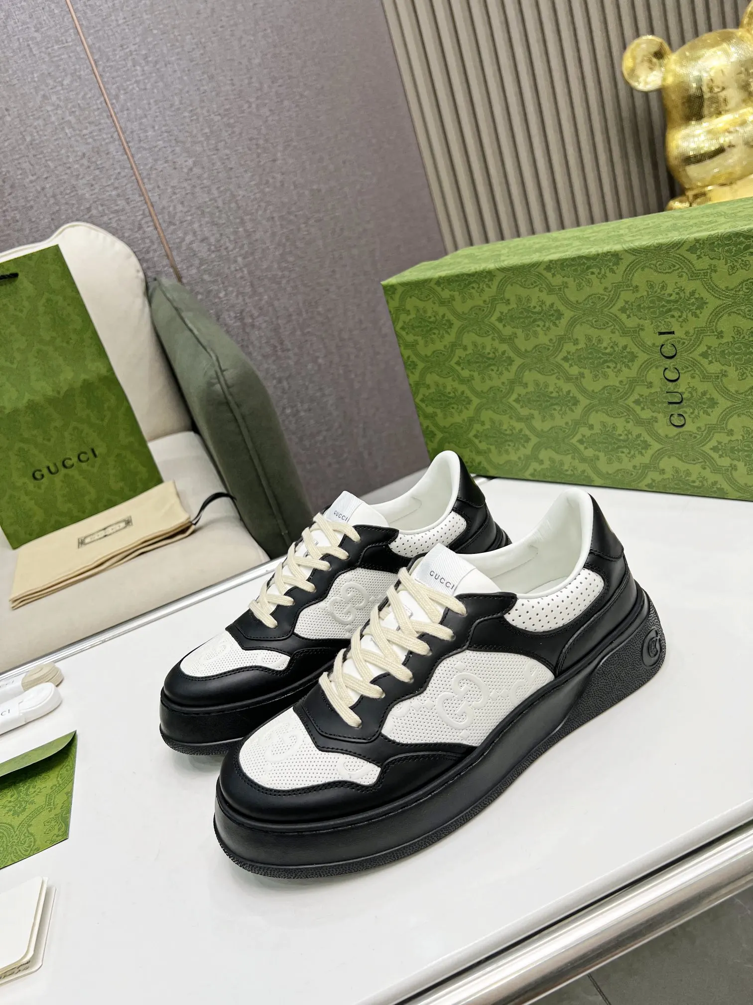 Gucci Logo休闲运动鞋