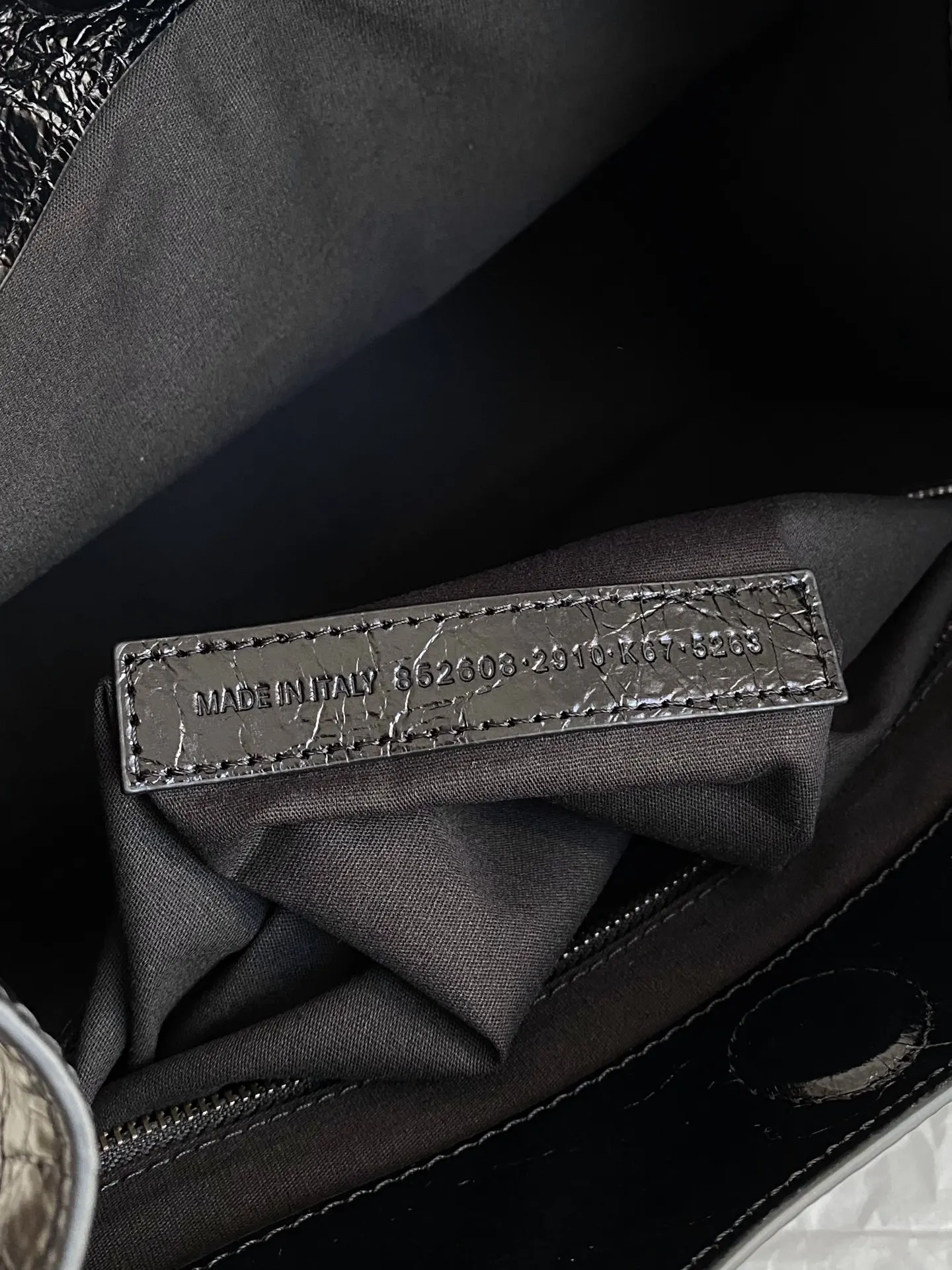 Balenciaga City Le 黑色 腋下包 簡約腋下