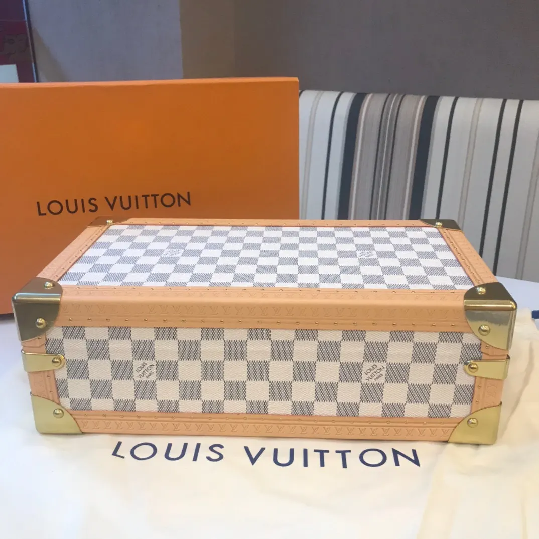 LV 银色 帆布 只装 手表盒 表装表盒以经典Mo经典腕表款