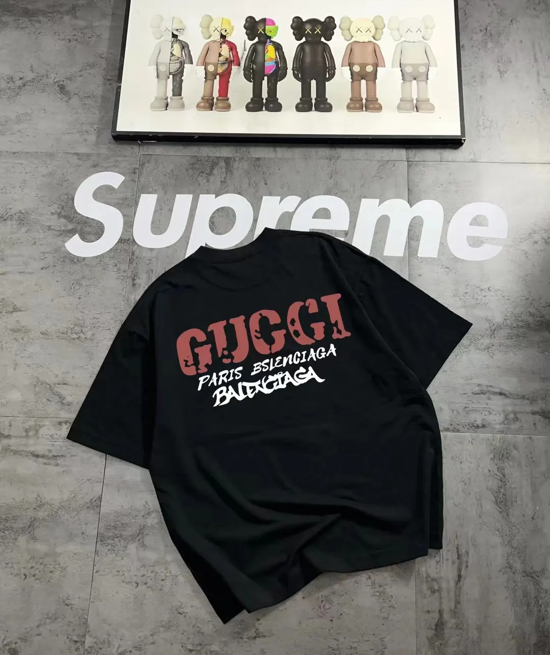 Balenciaga 印花 纯棉 短袖T恤