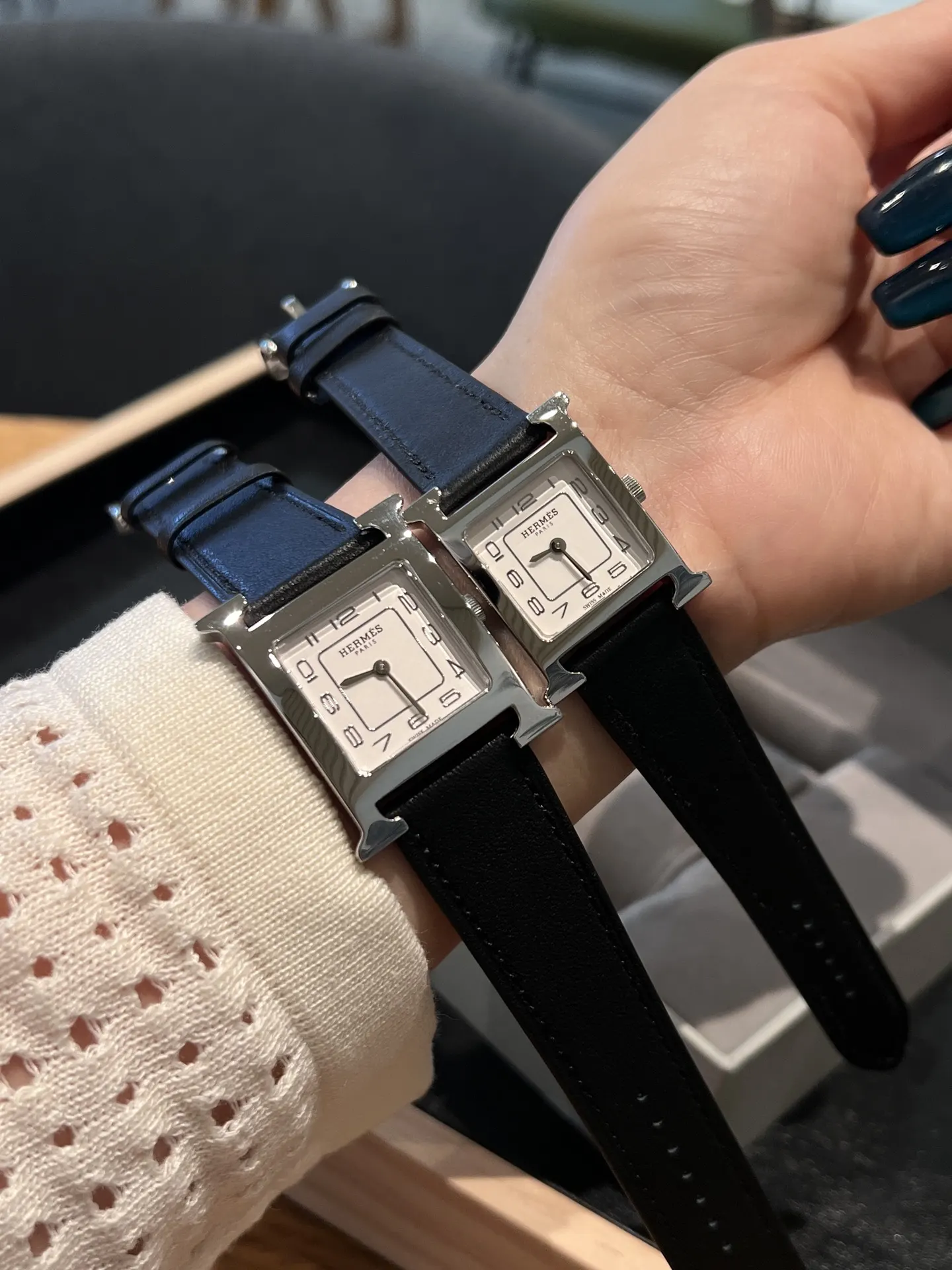 Hermès Leather Quartz Watch