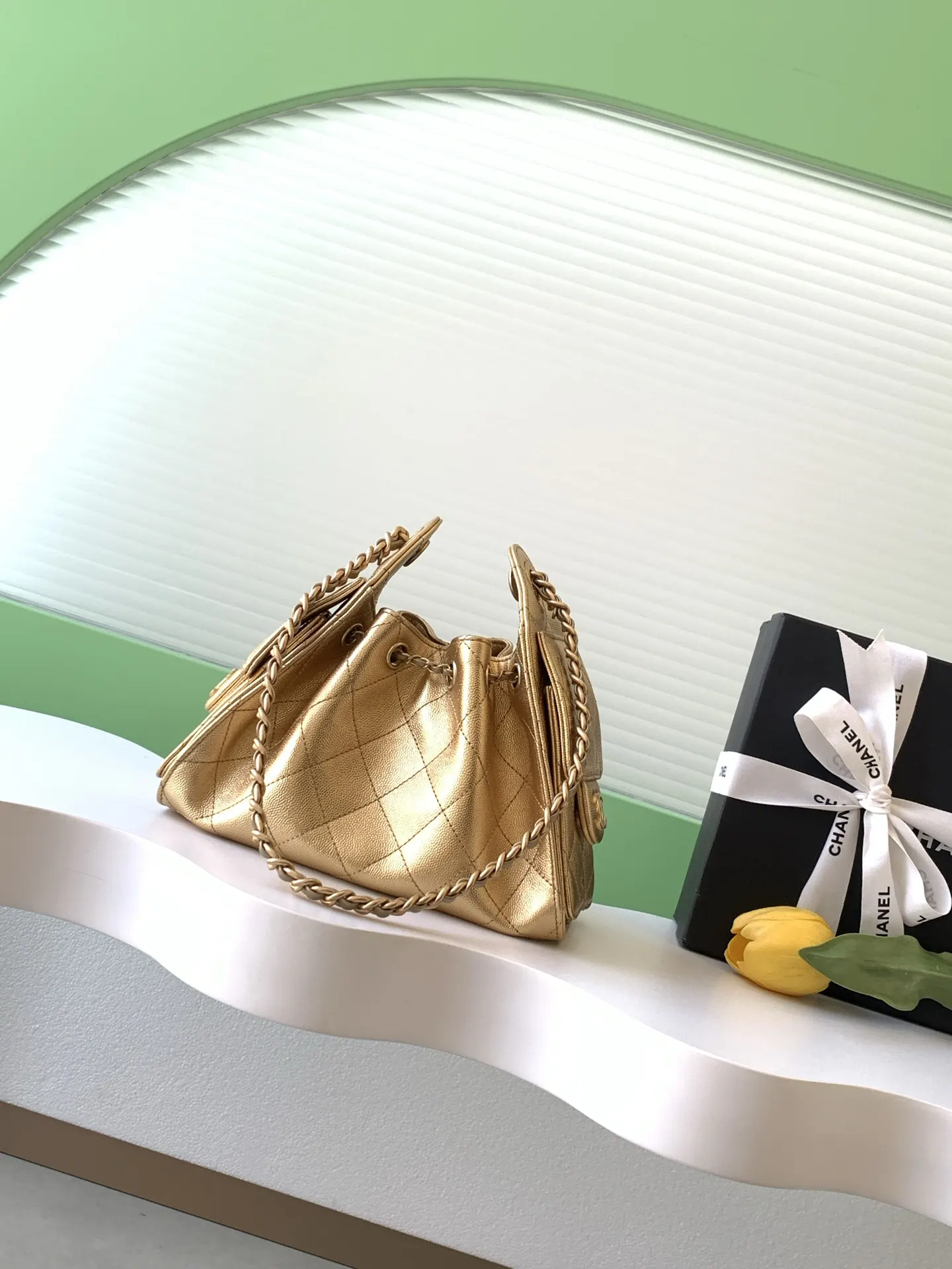 CHANEL Hobo 牛仔 腋下包 復古腋下背款