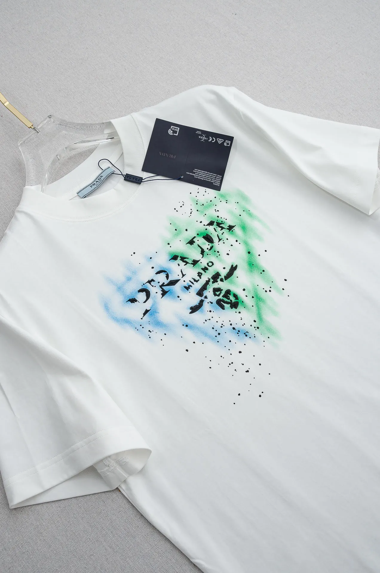 Prada T-Shirt Cotton Printed