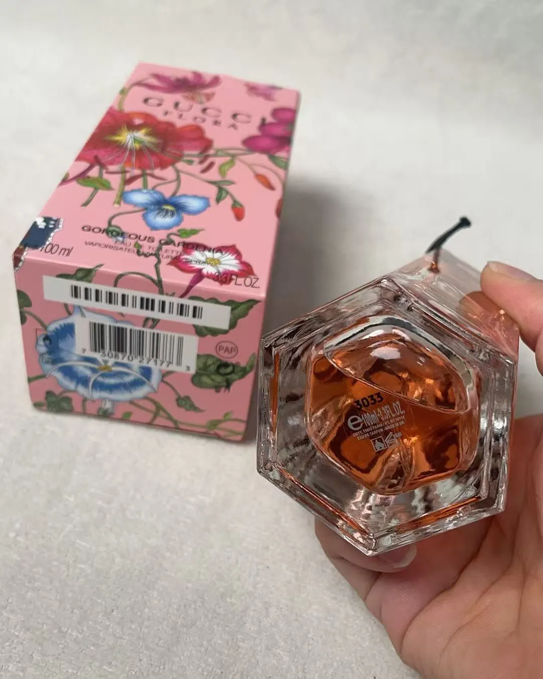 Gucci 100ML Flora Gorgeous Gardenia 栀子花女士香水