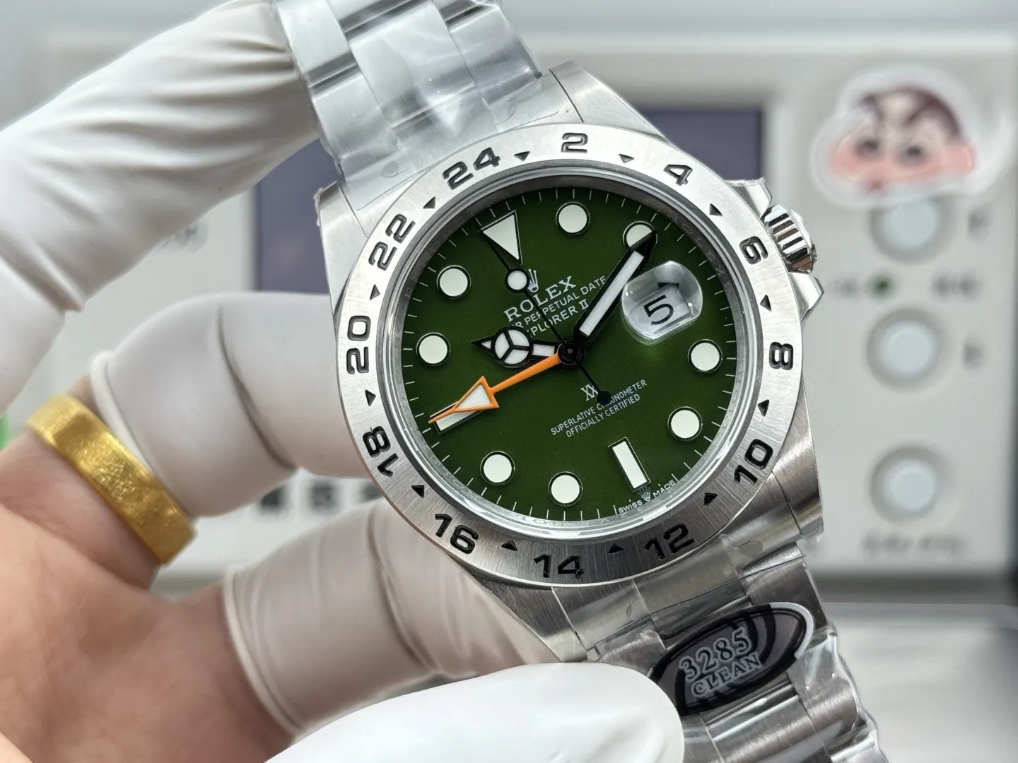 Rolex 黑色 白色 劳力士 白探二 手表 经典腕表款