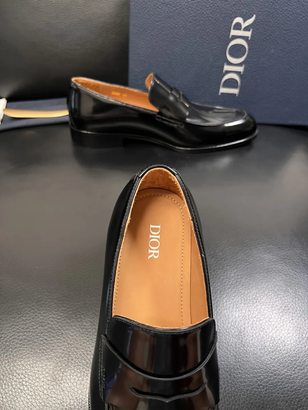 Dior Lady Dior 金色羊皮手提斜挎包 迷你款