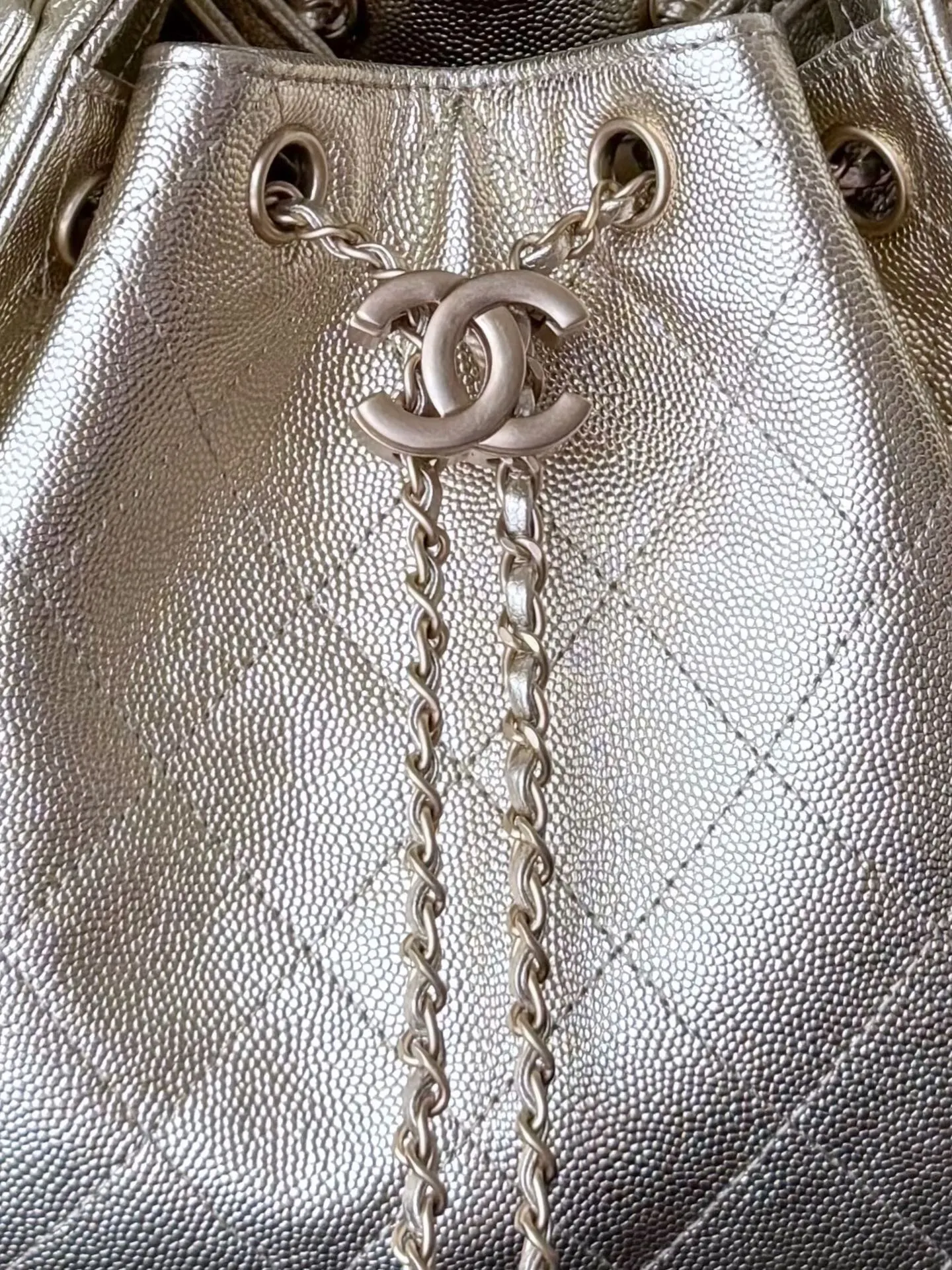CHANEL Hobo 牛皮 腋下包 復古腋下背款
