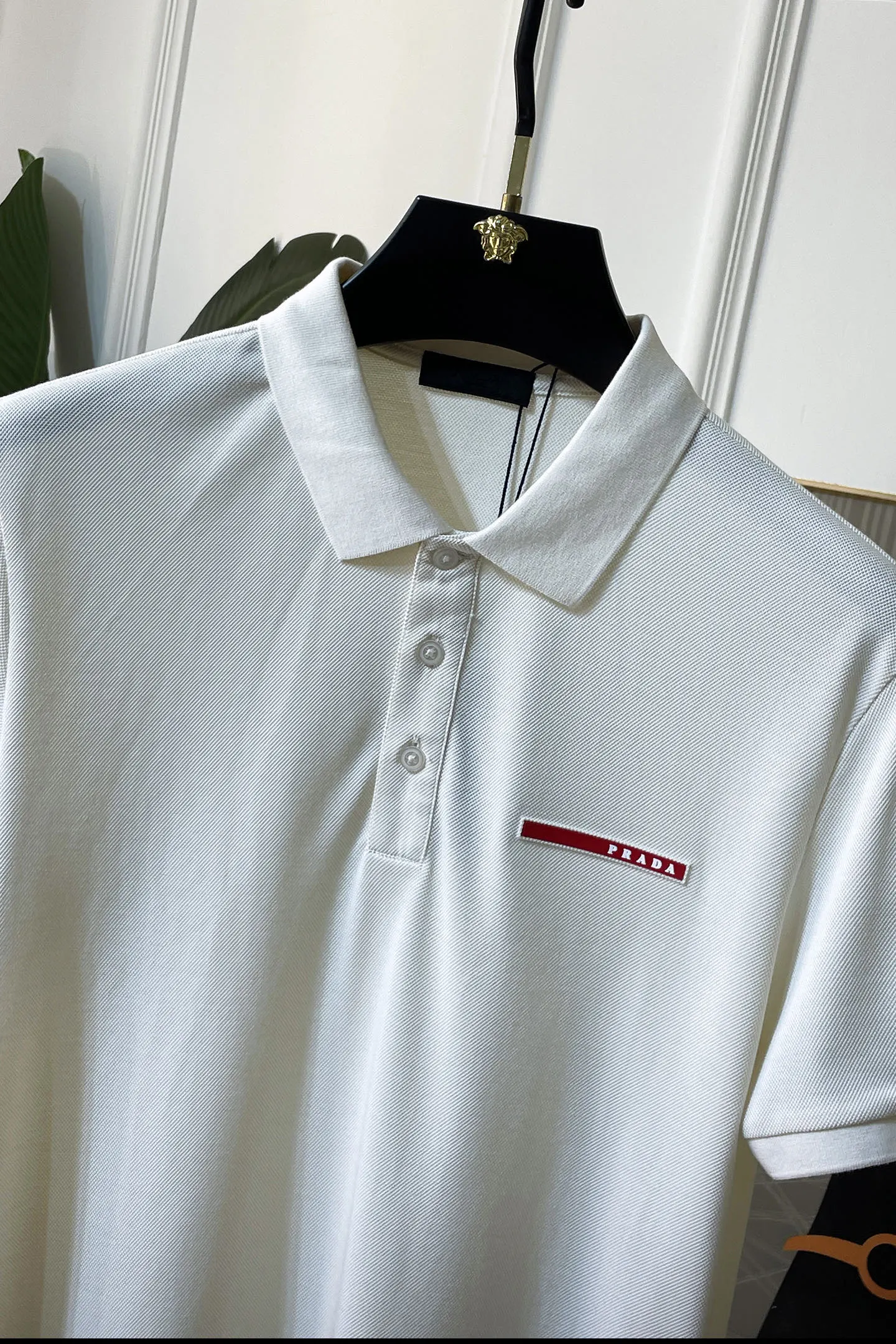 Prada 棉质 Logo Polo衫