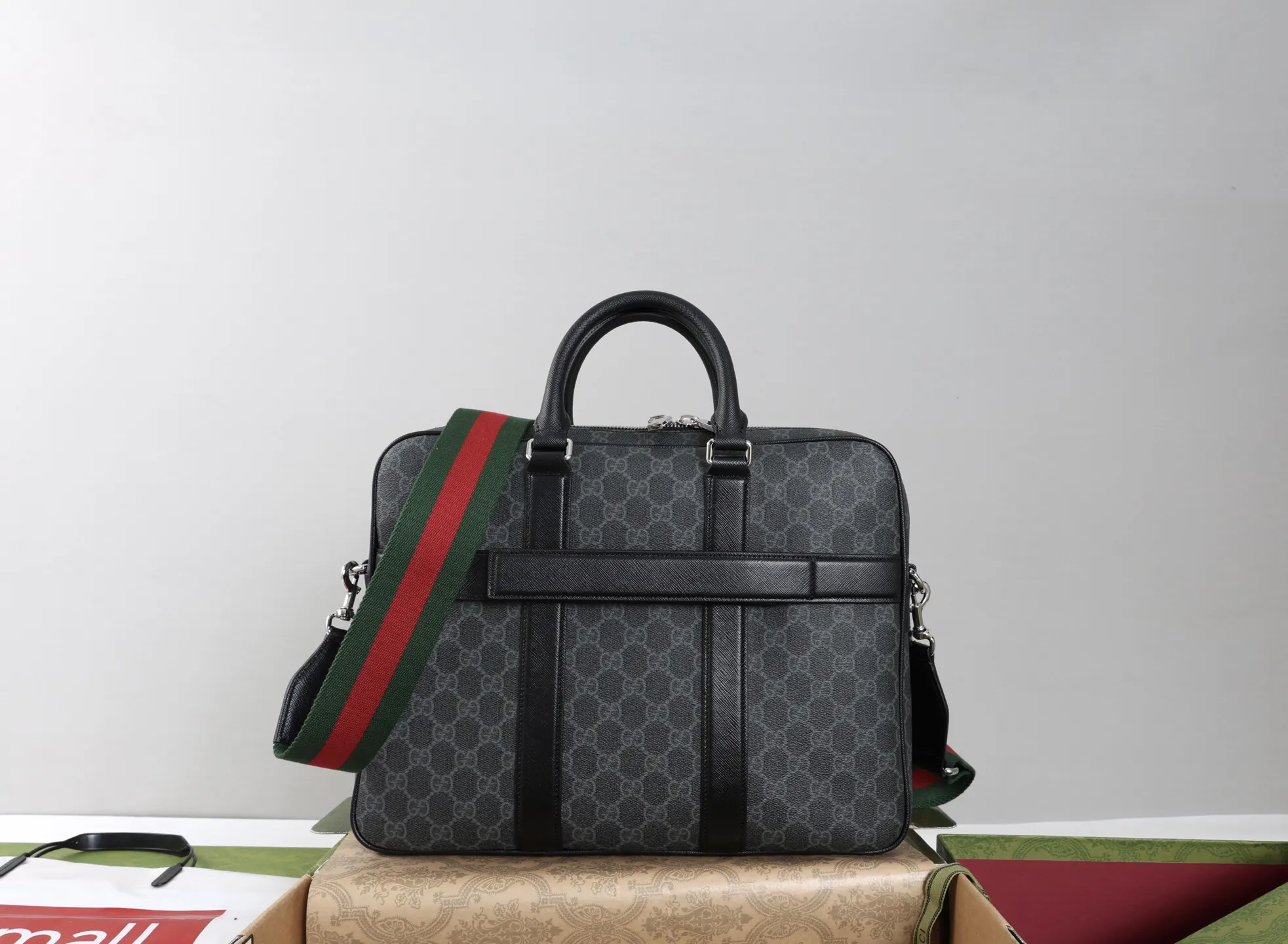 Black Chain Bag Leather