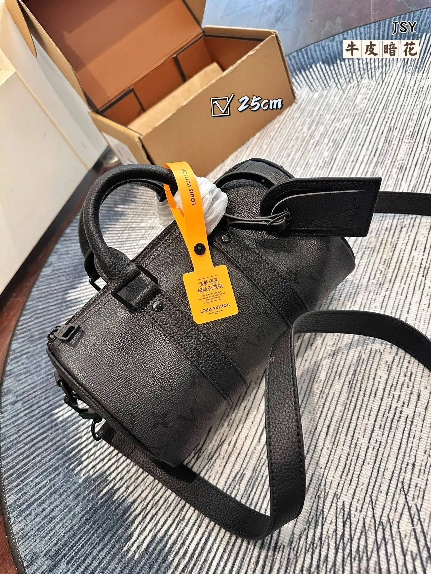 LV Keepall 老花 牛皮 旅行包 大容量旅行款