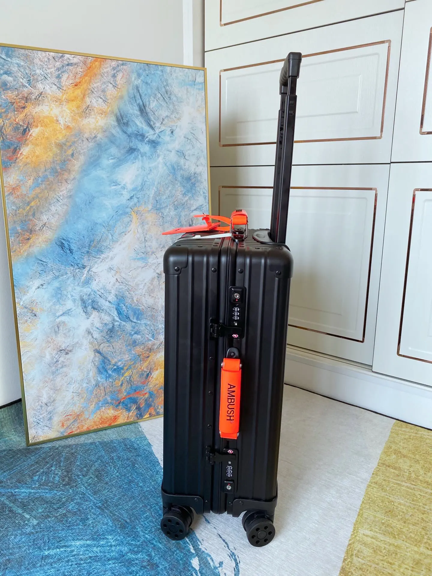 黑色 银色 rimowa联名A USH ® 为庆祝 RIMOW 行李箱 旅行拉杆款 轻便出行款