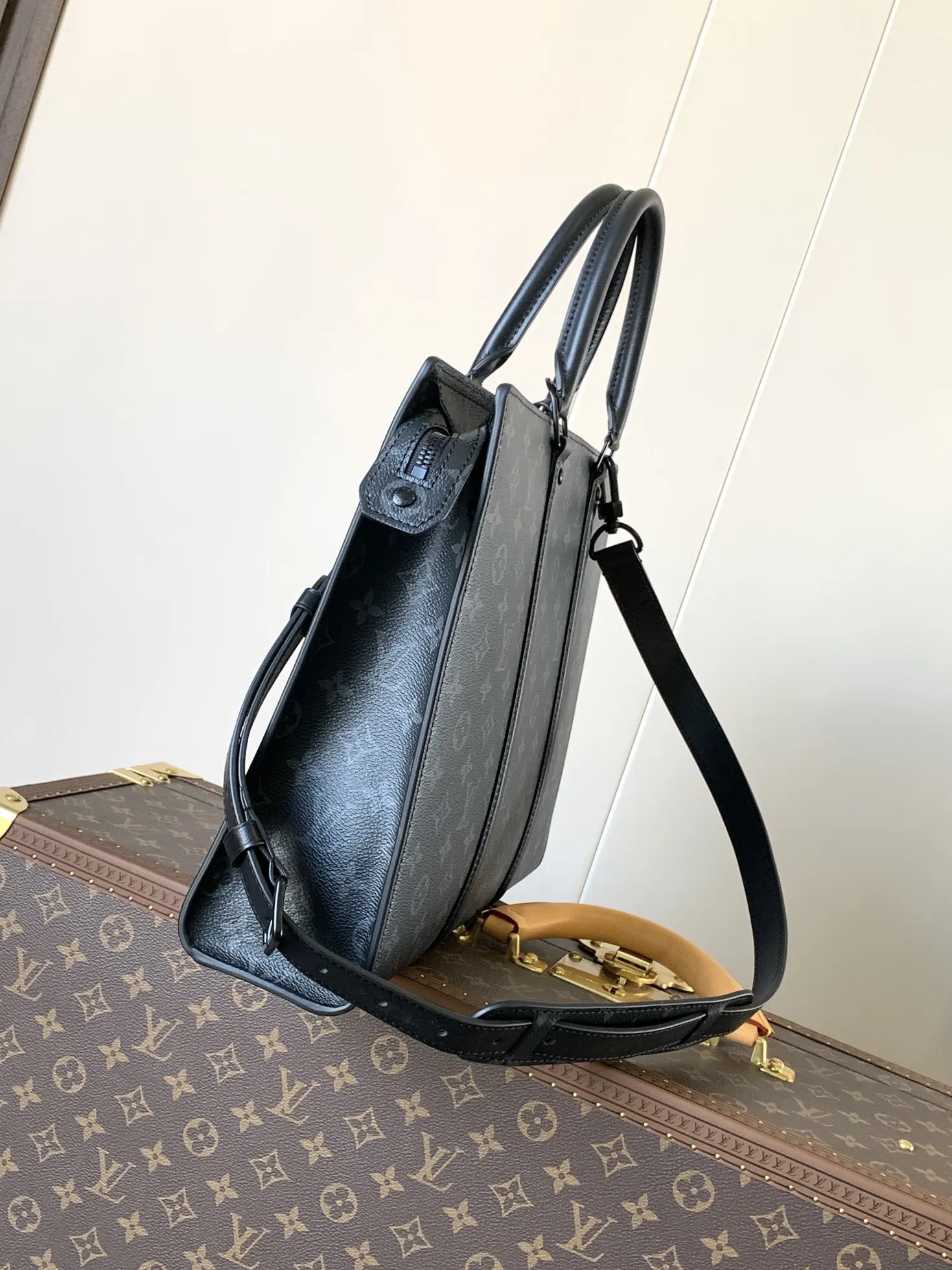 牛皮 Sac Plat Horiz 公文包 商务通勤款