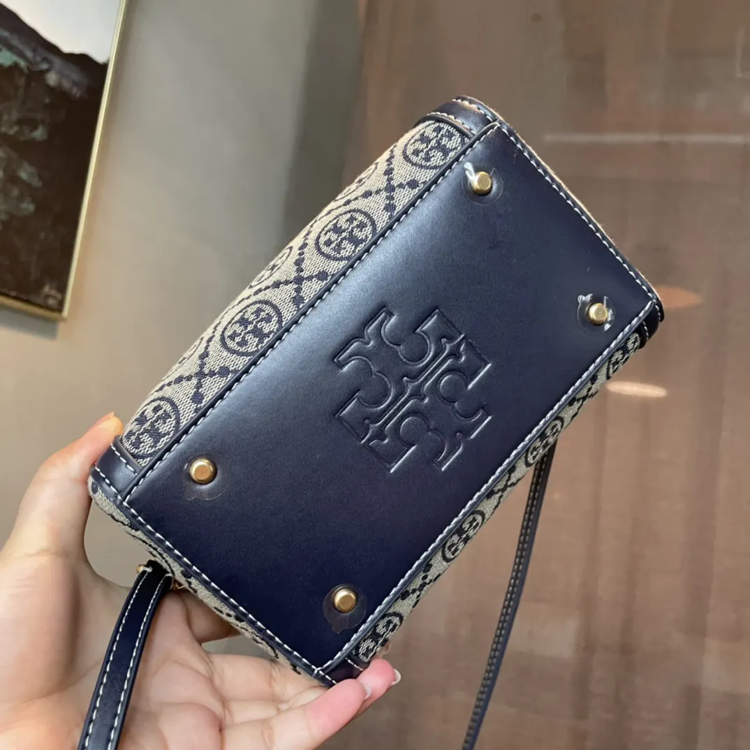 波士顿水桶正确 ToryBurch 水桶包 休闲水桶款