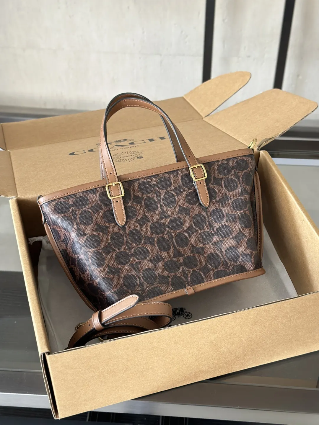 Brown Tote Bag