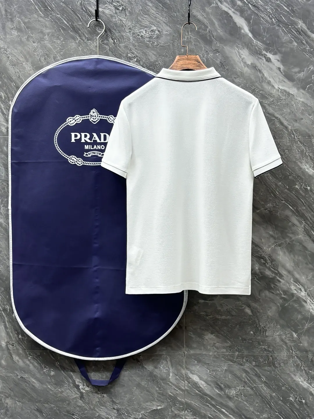 Prada 刺繡 Polo衫