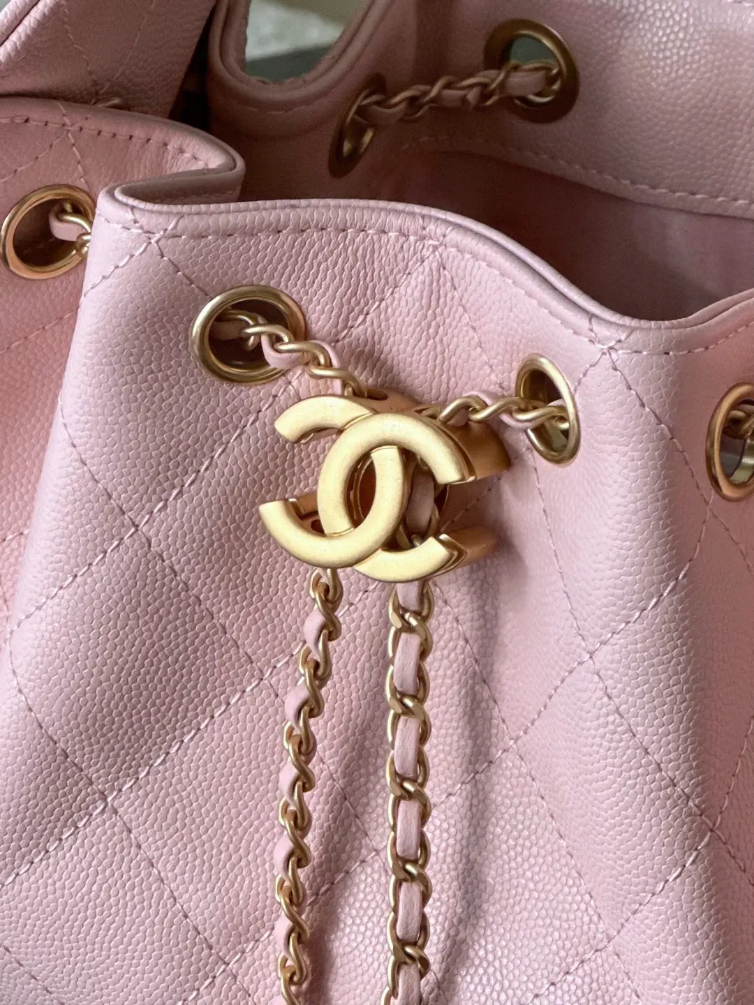 Bucket Bag Casual Leather