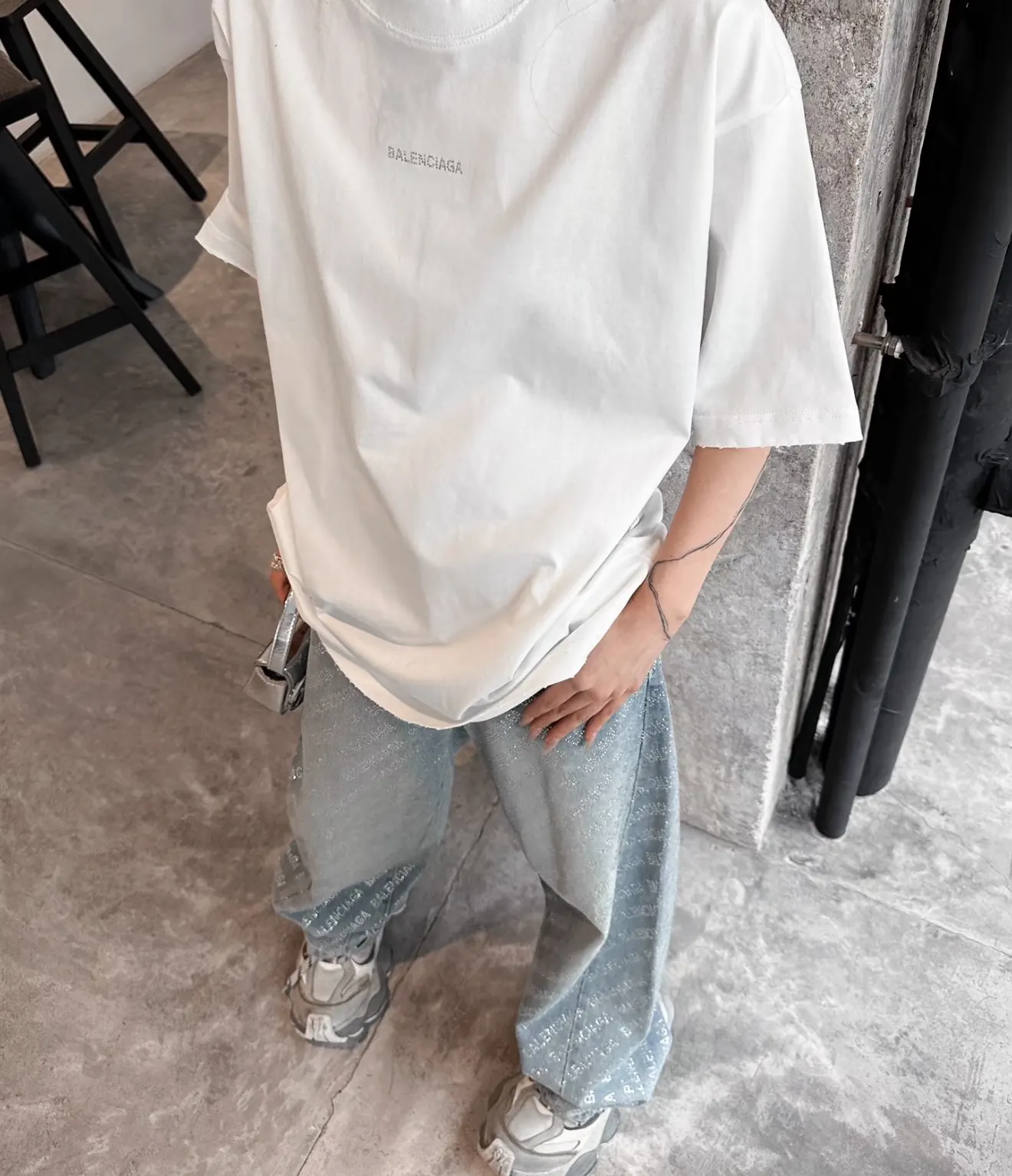 Balenciaga Cotton Sneakers
