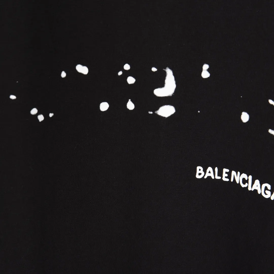 Balenciaga Logo Short Sleeve T-Shirt Street