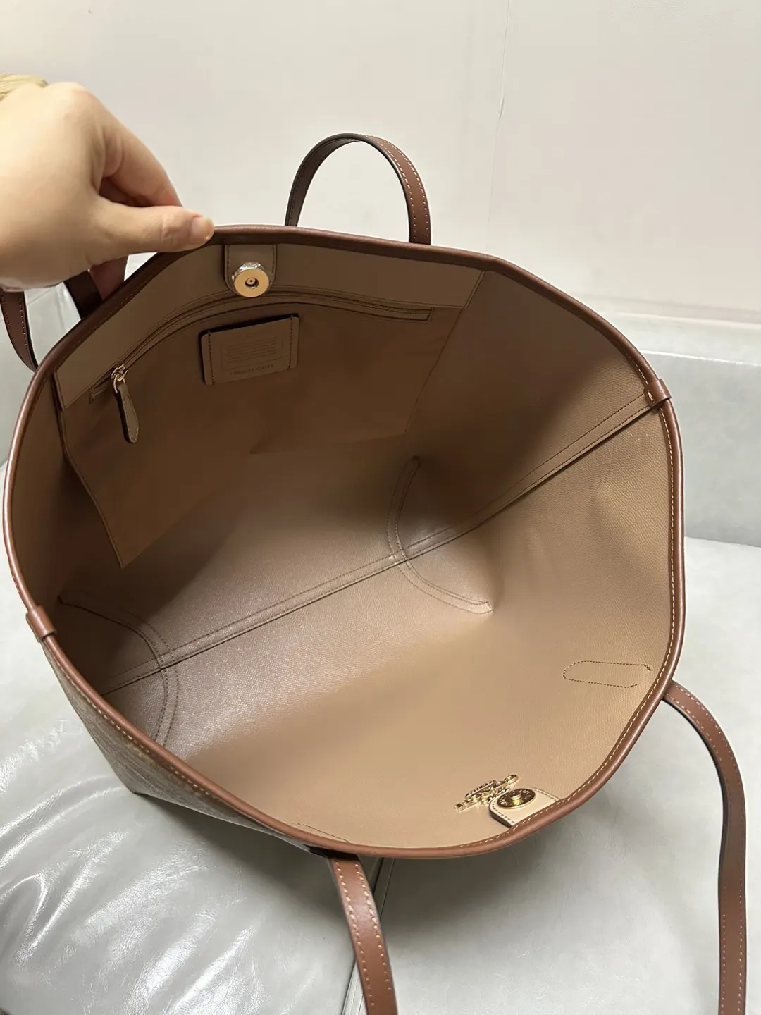 Monogram Tote Bag Canvas