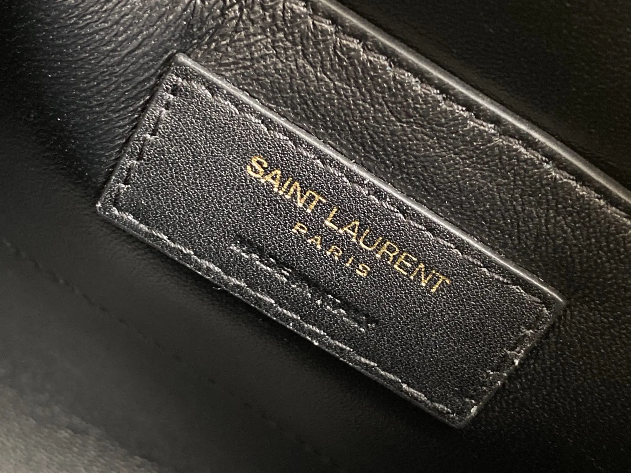 YSL 黑色 羊皮 手拿包 精致手拿款